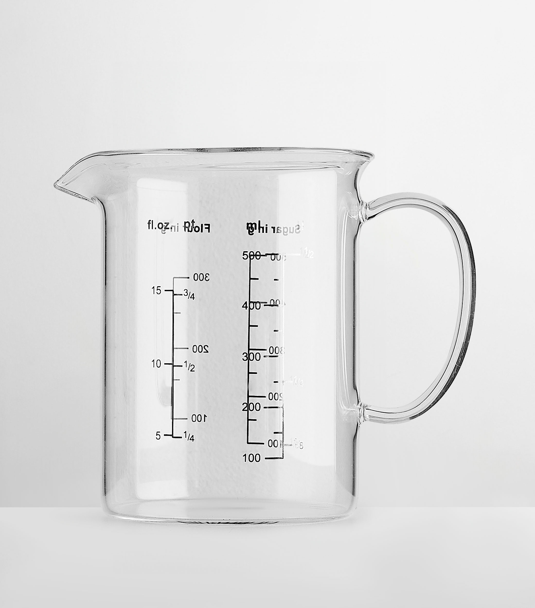 Jarra medidora en cristal, 500 ml