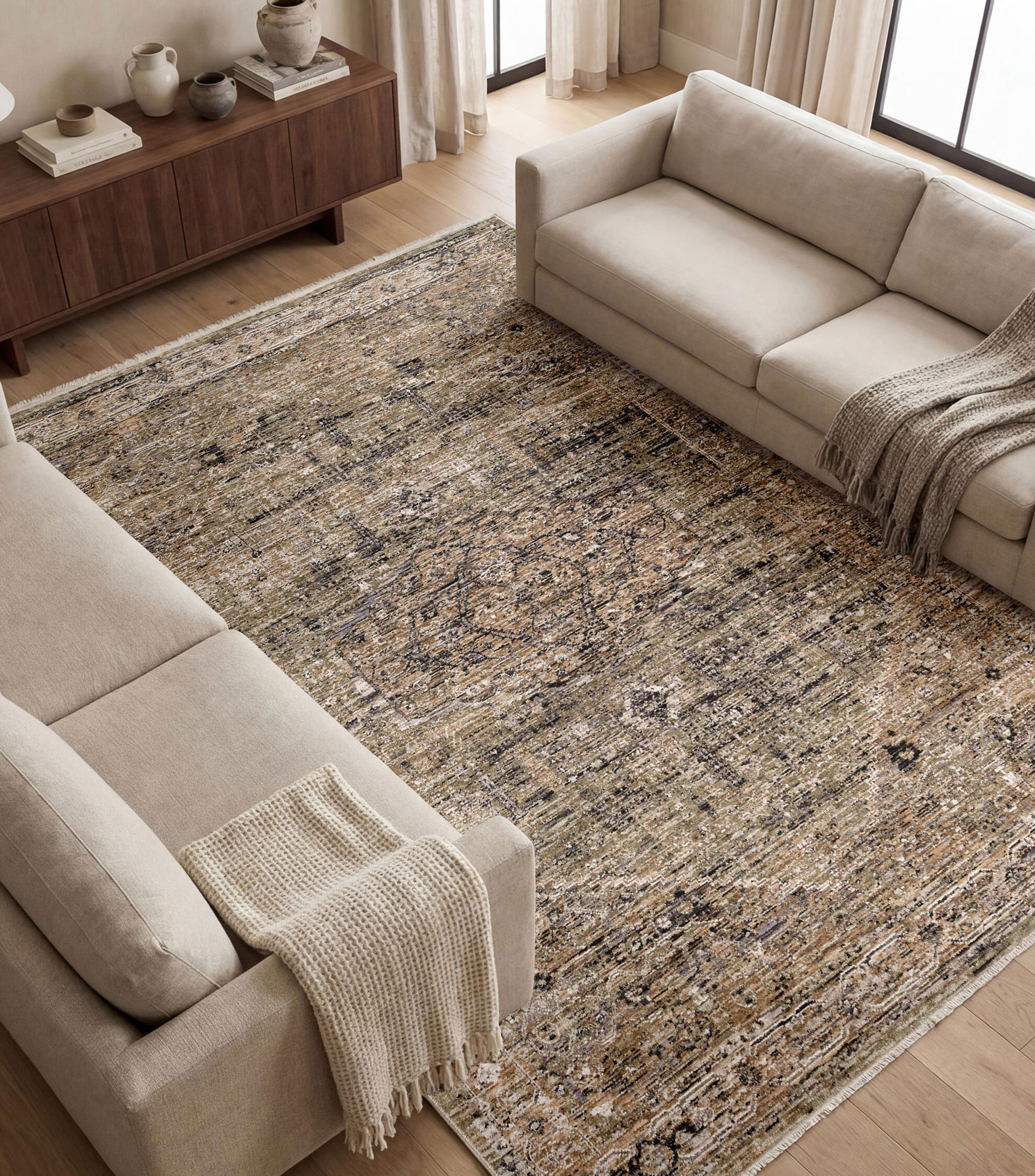 Tapete Decorativo Antika en Poliéster 300 x 240 cm