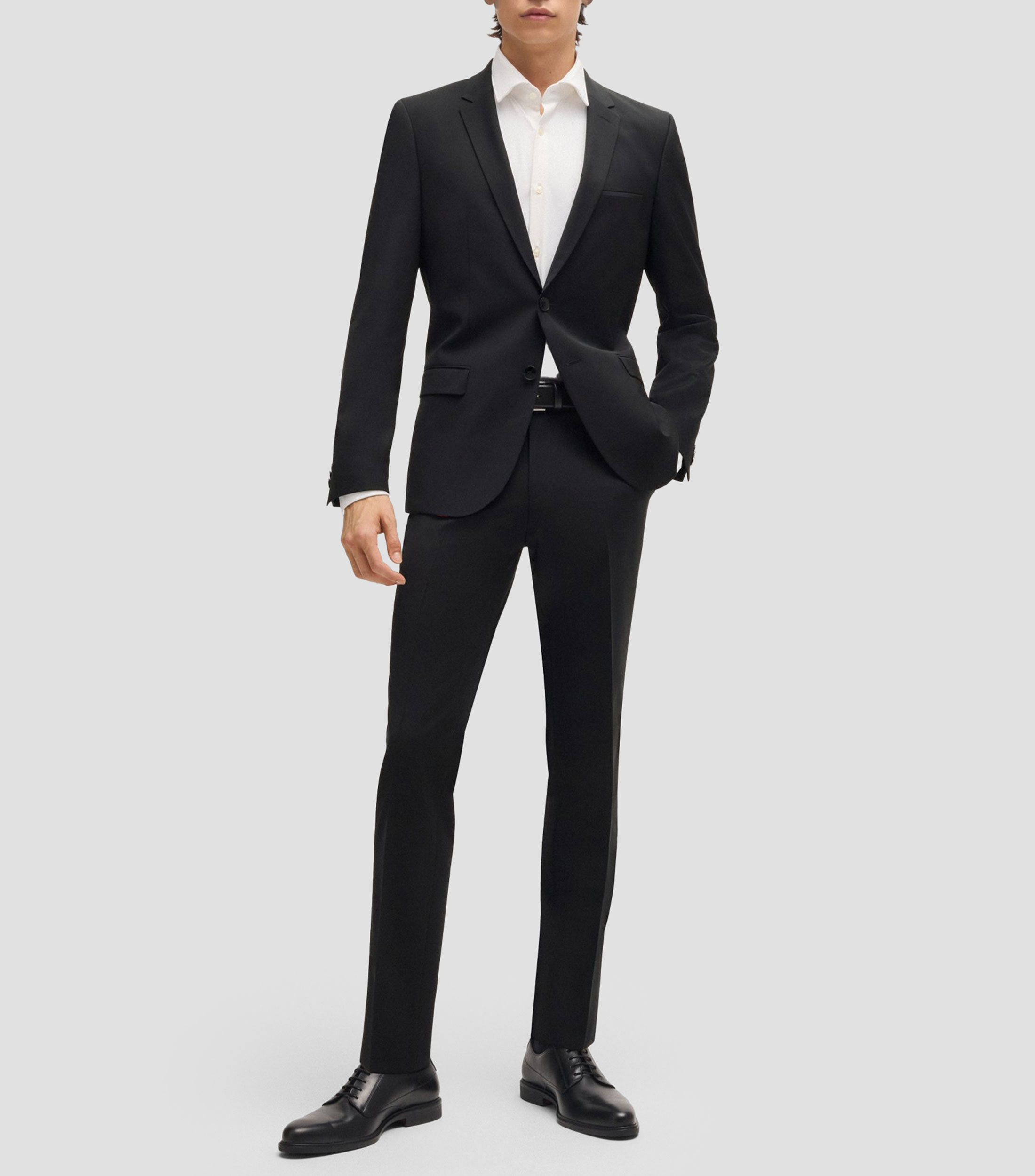 Traje extra slim en mezcla de lana Hombre