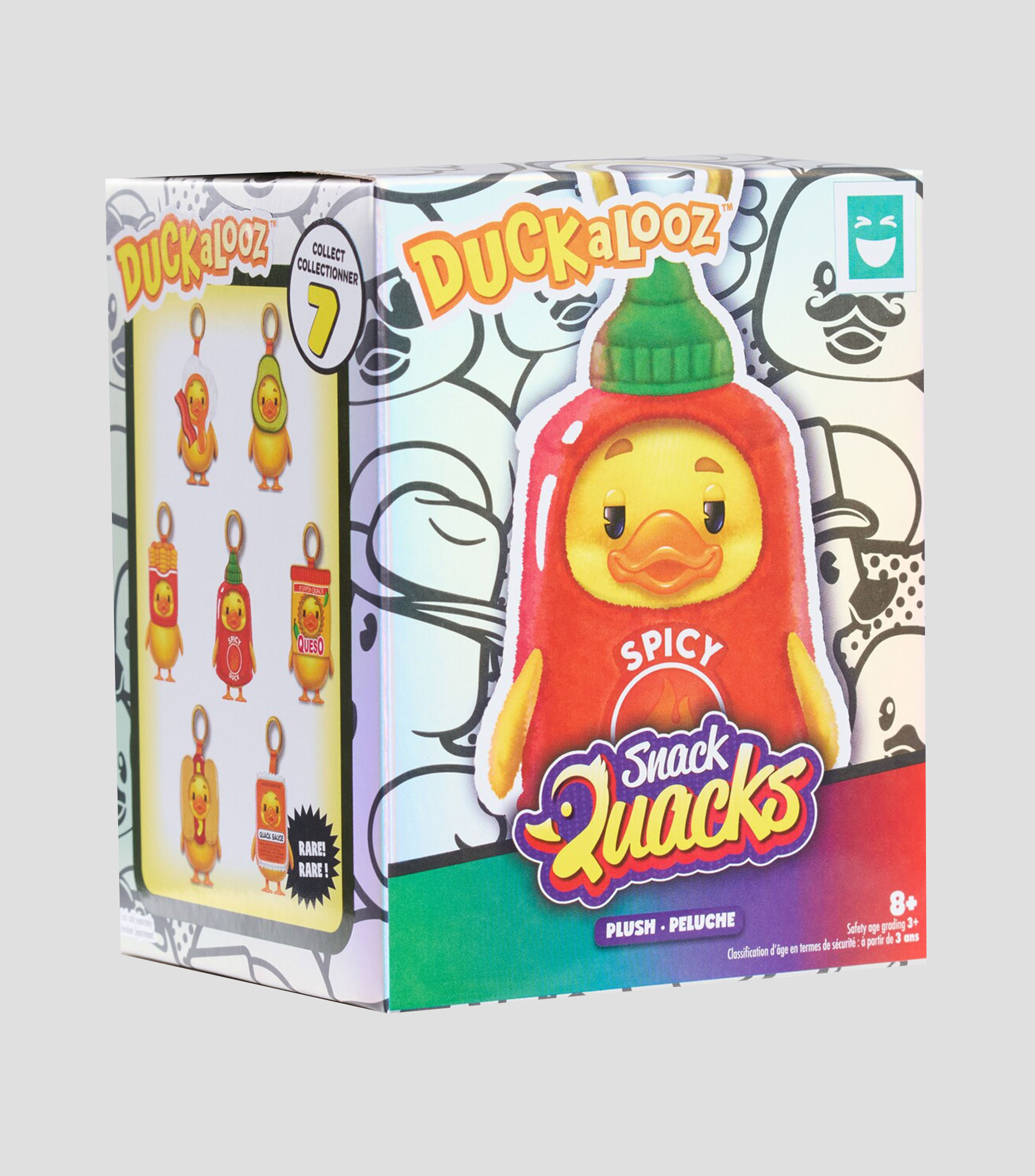 Figura sorpresa, Duck Snack Quack ClipOn Blind Plush