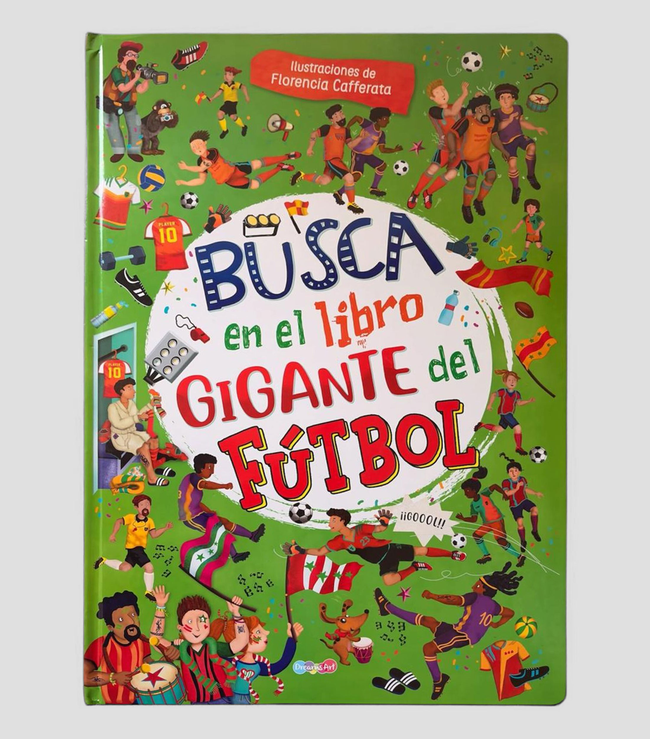InfantilesBusca en el libro gigante del fútbol, Florencia Cafferata