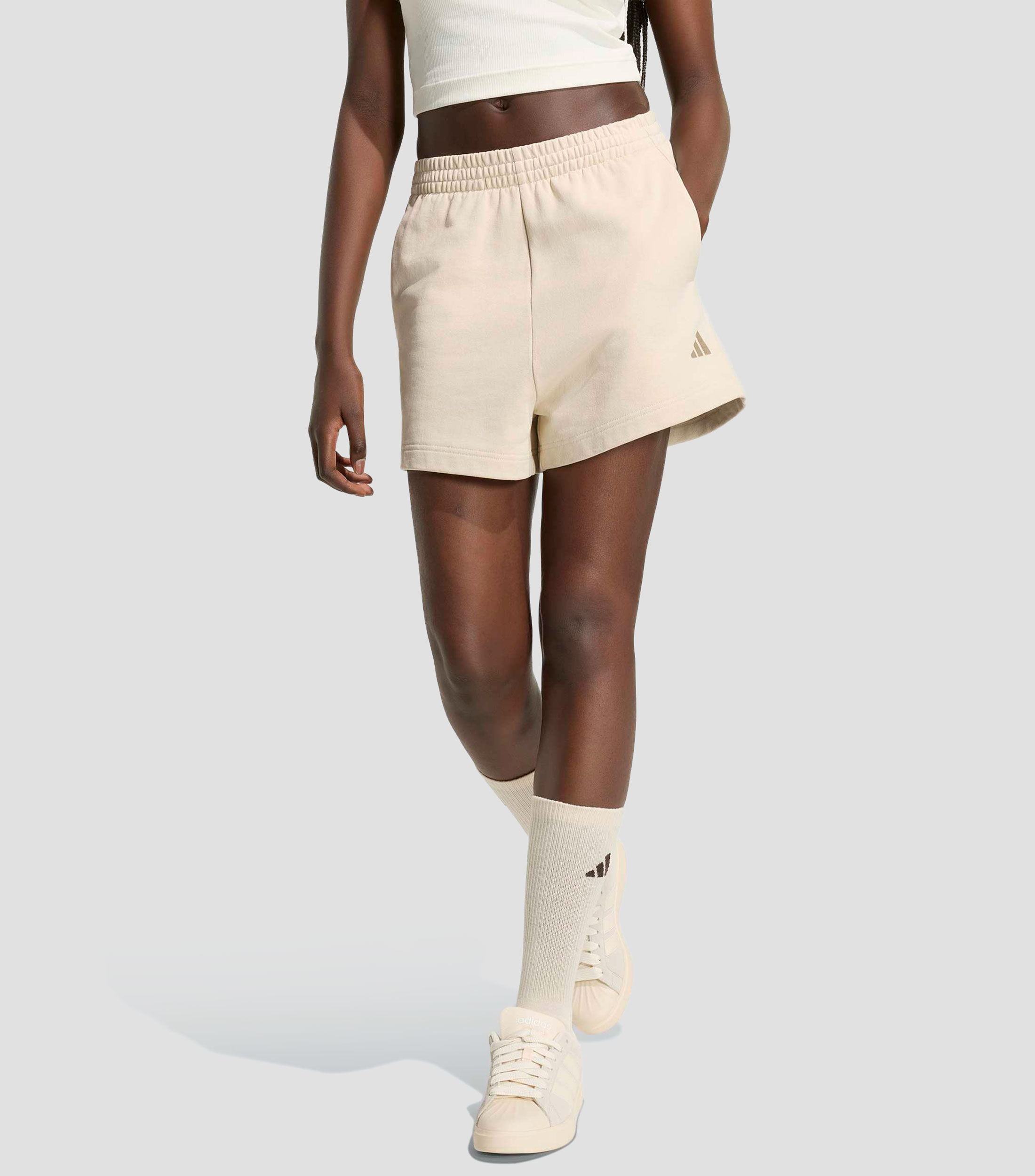 Short deportivo liso Mujer
