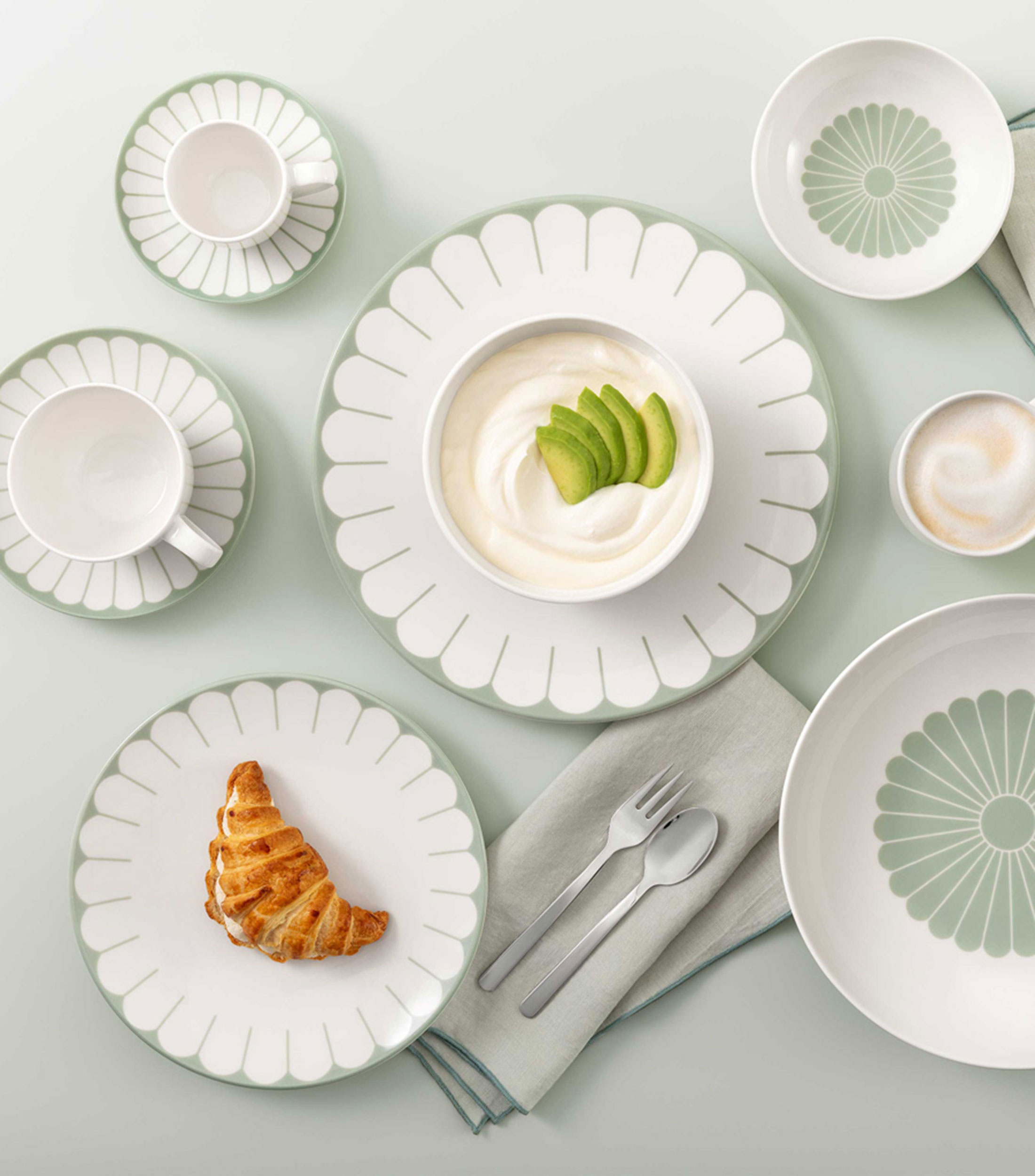 Taza para Espresso Fleur Vert
