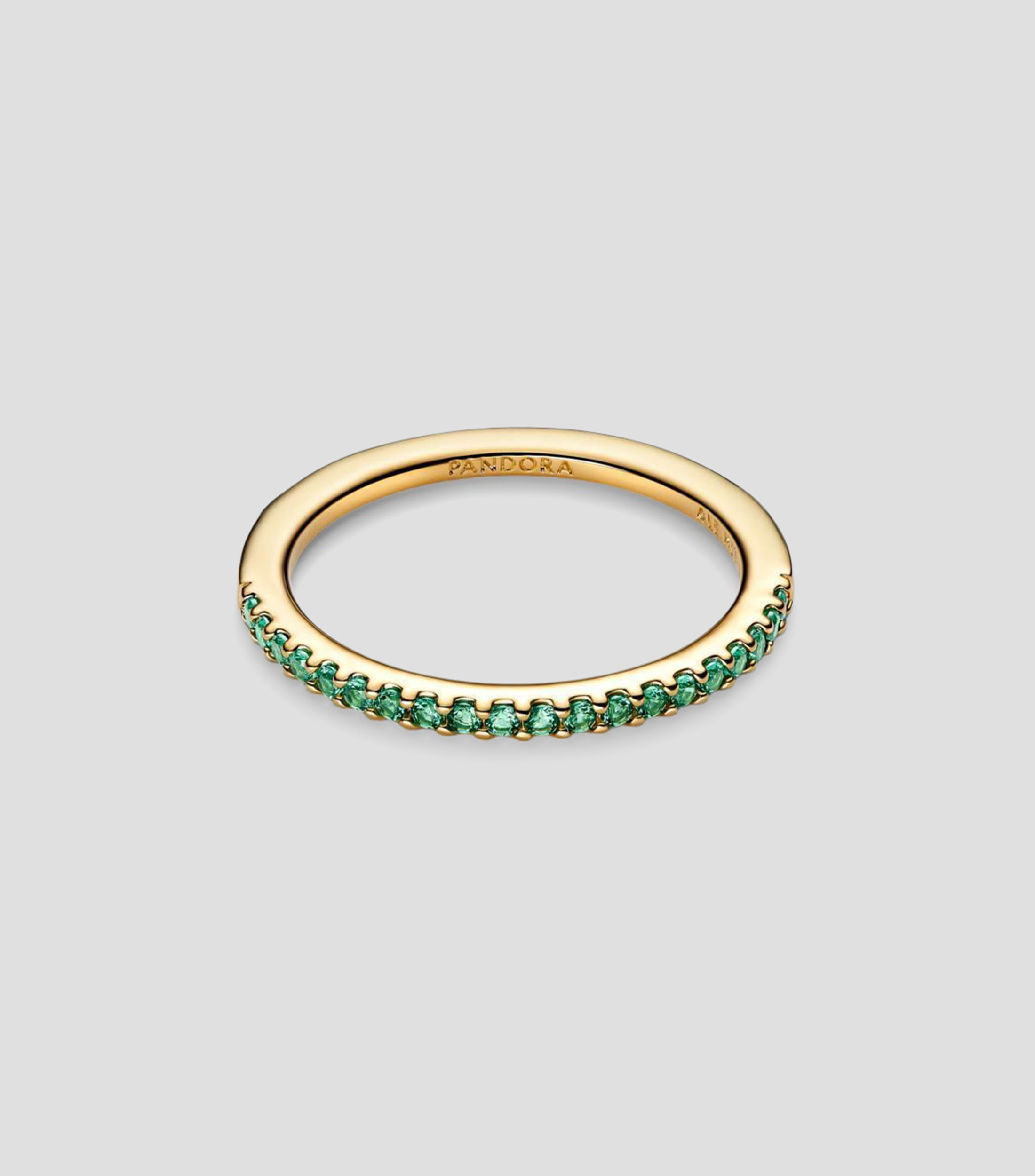 Anillo en Plata con cristales Mujer