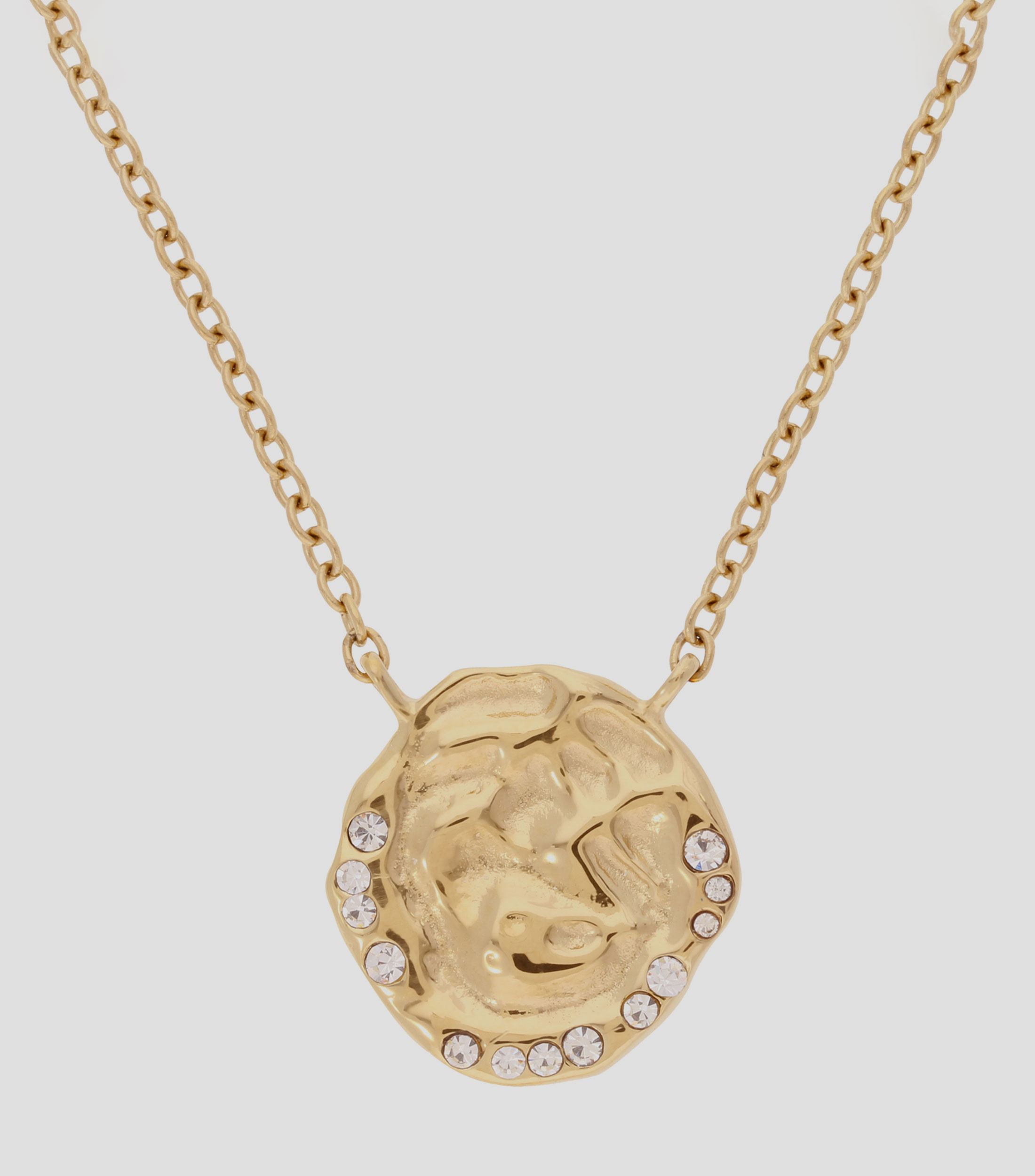 Collar con dije y cristales Mujer