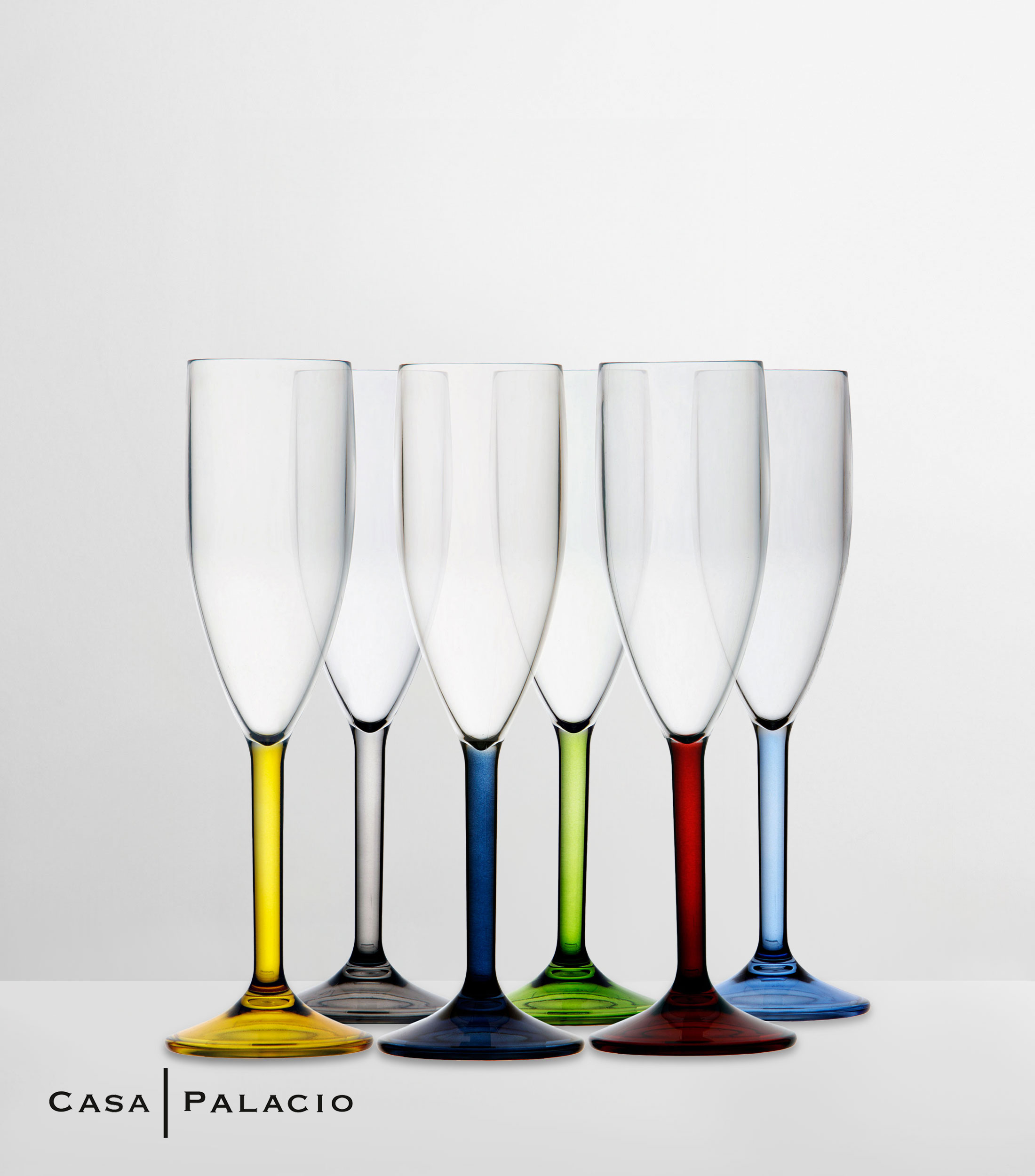 Set 6 Copas para Champagne Party