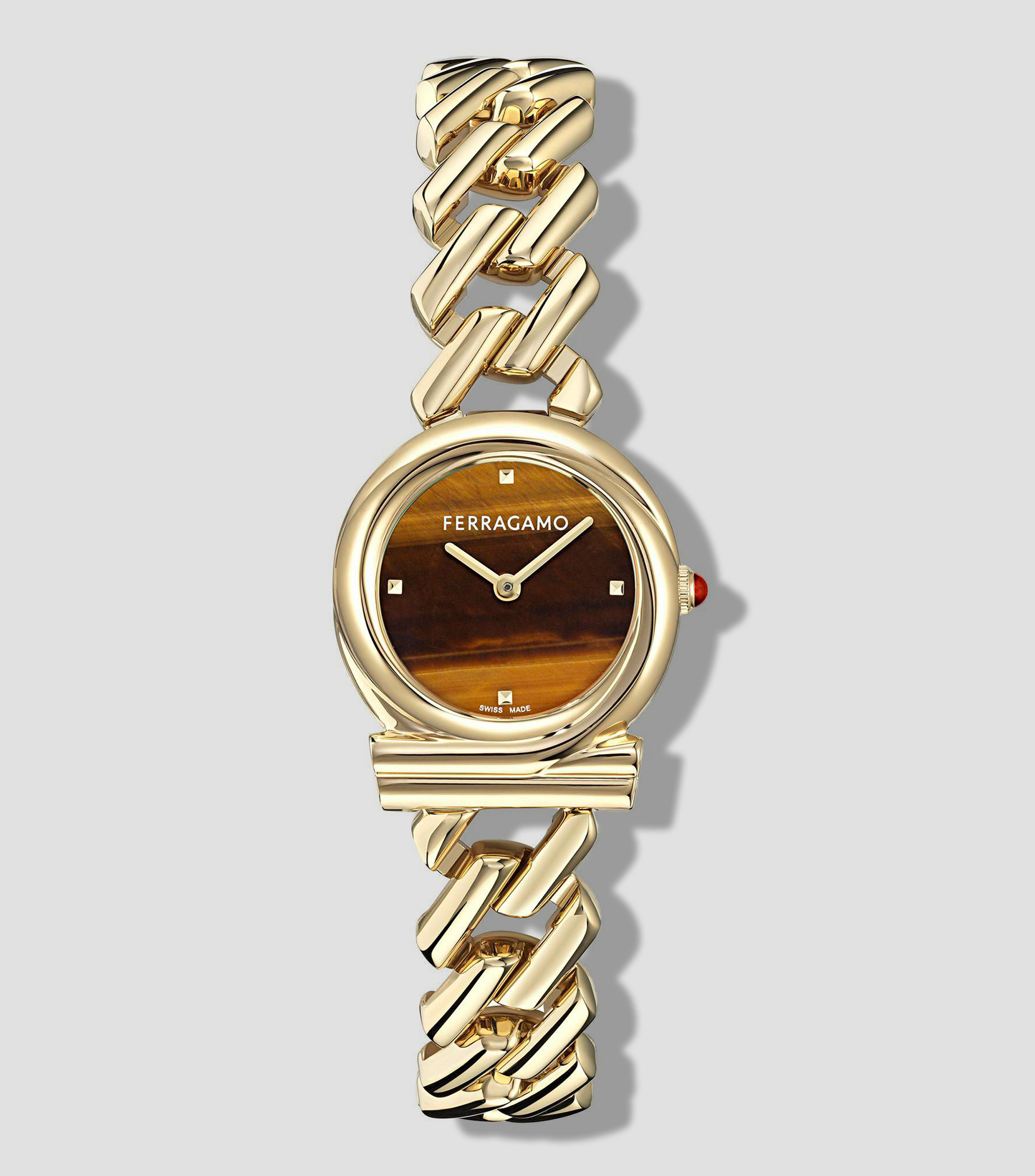 Reloj para Mujer Gancini Twisted 28 mm ojo de tigre