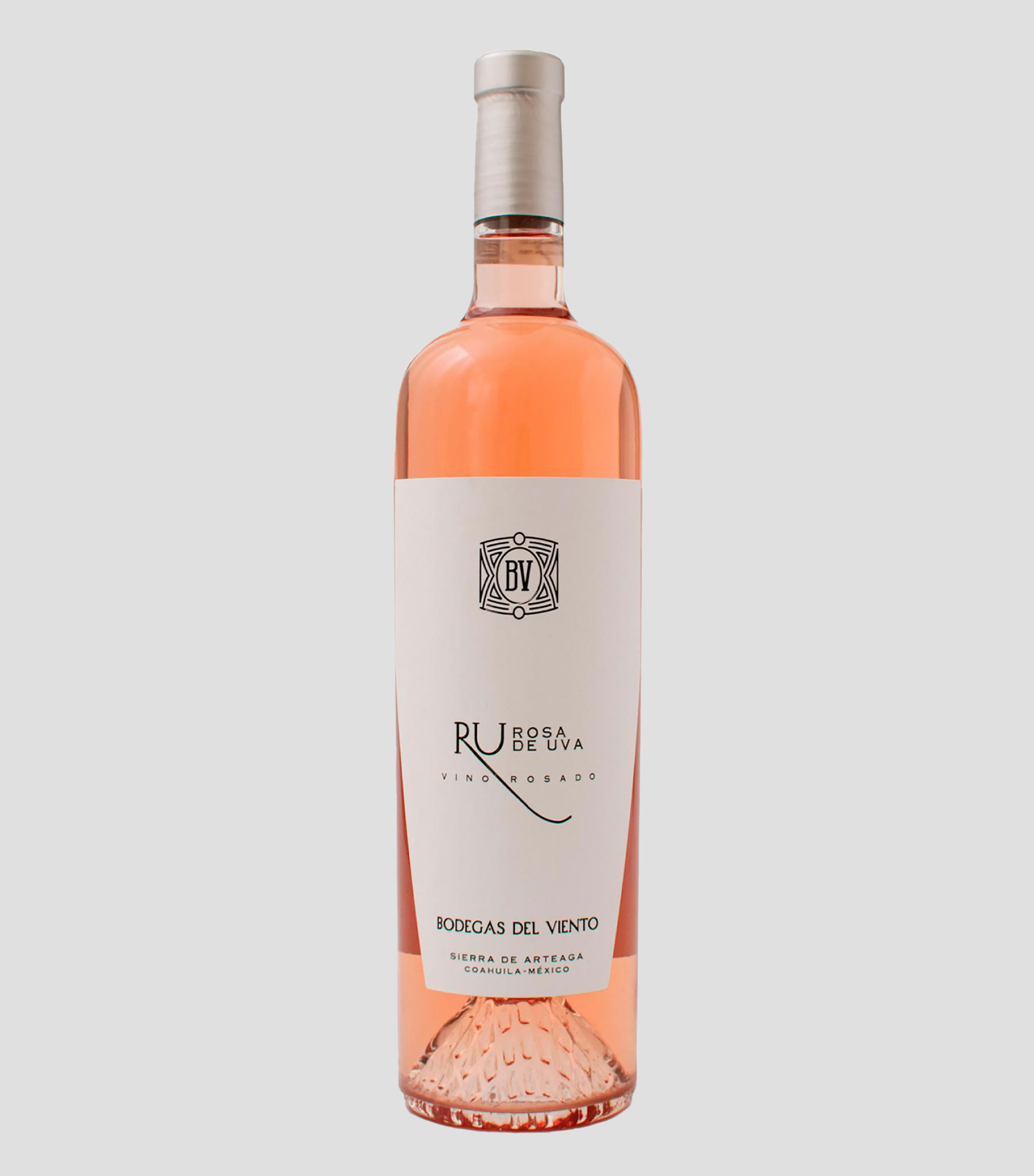 Vino rosado Pinot Noir Ru Rosa de uva, México, 750 ml