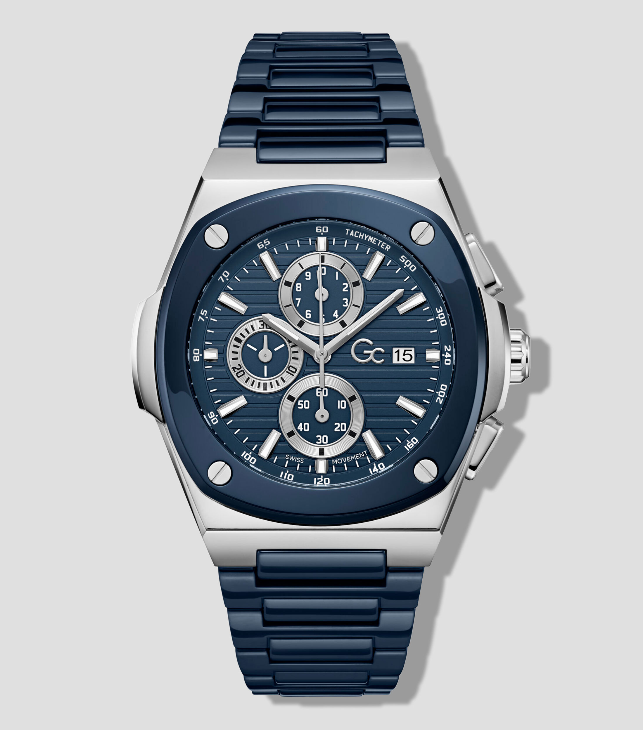 Reloj para Hombre Coussin Shape Casual, Azul
