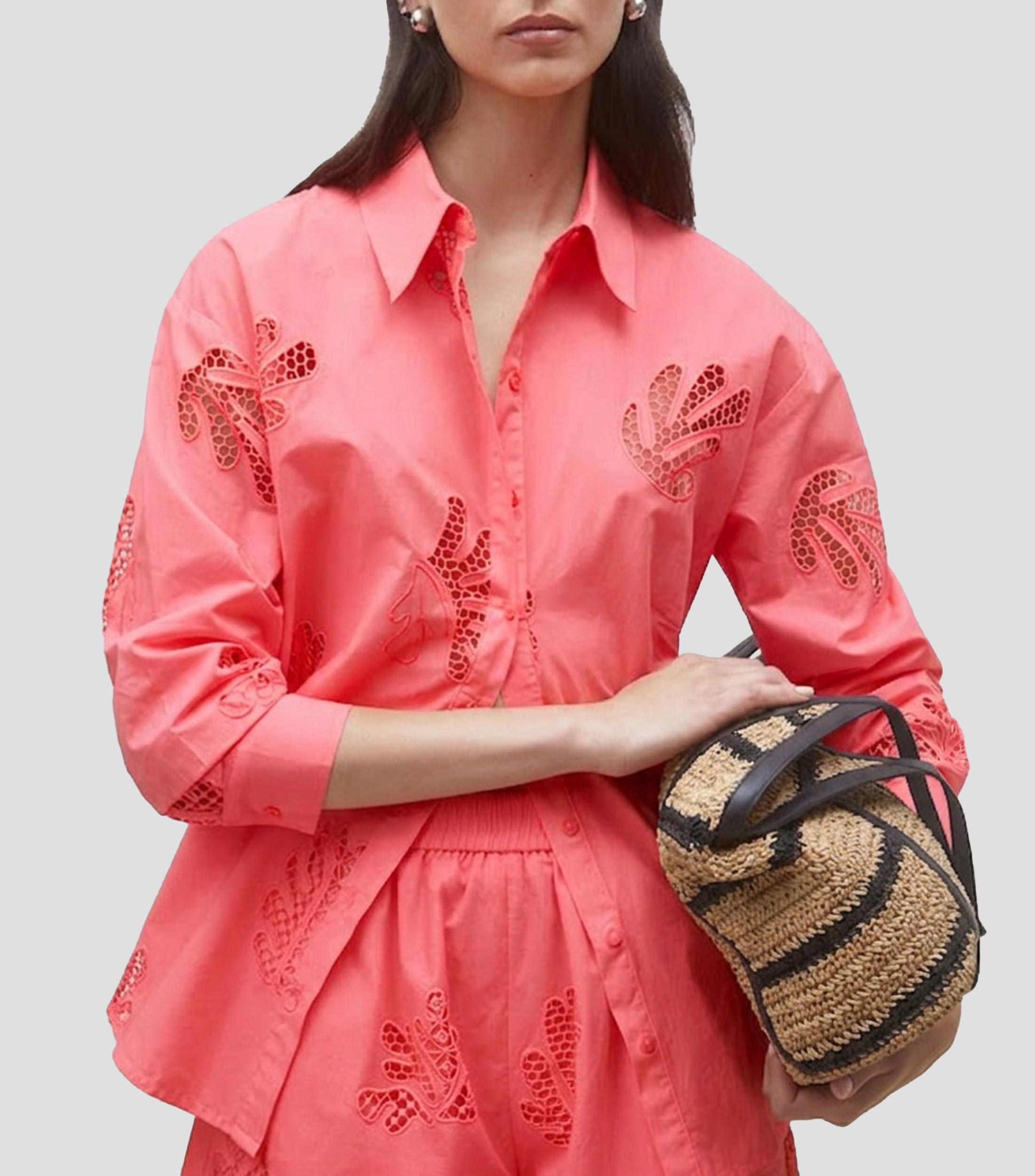 Camisa fantasía manga larga Mujer