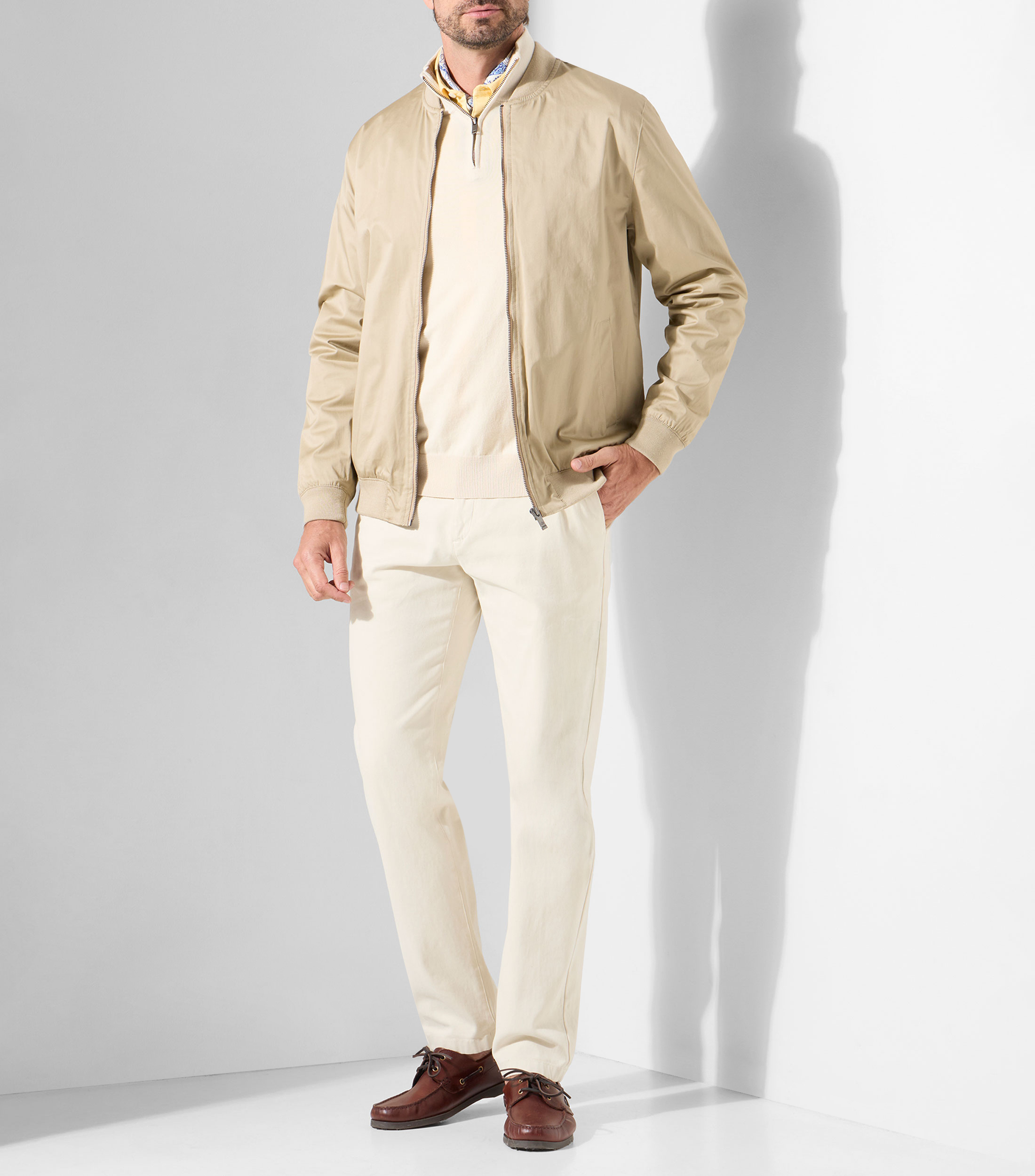 Chamarra Bomber Hombre