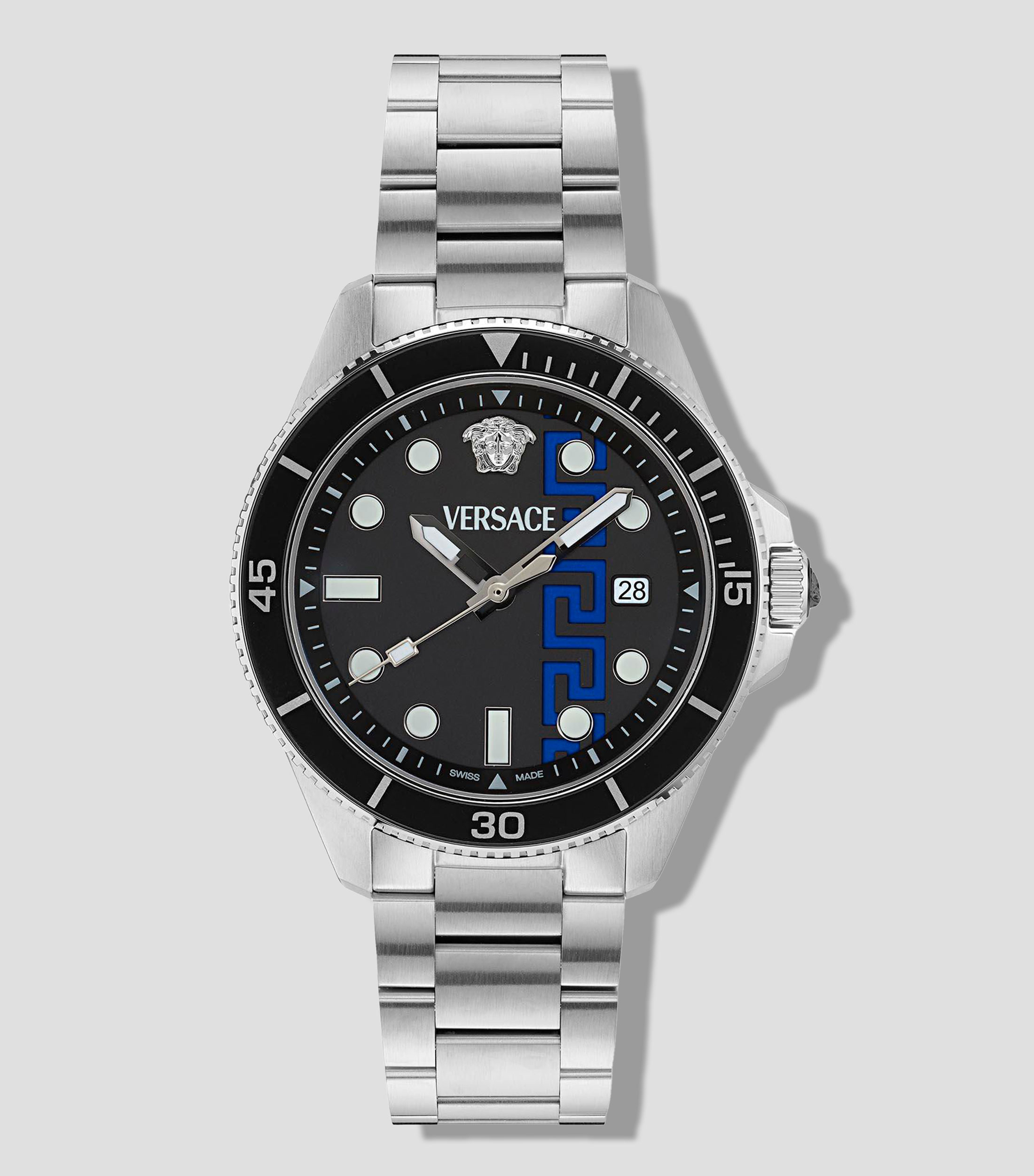 Reloj para Hombre Greca Force Deportivo Negro, Plateado