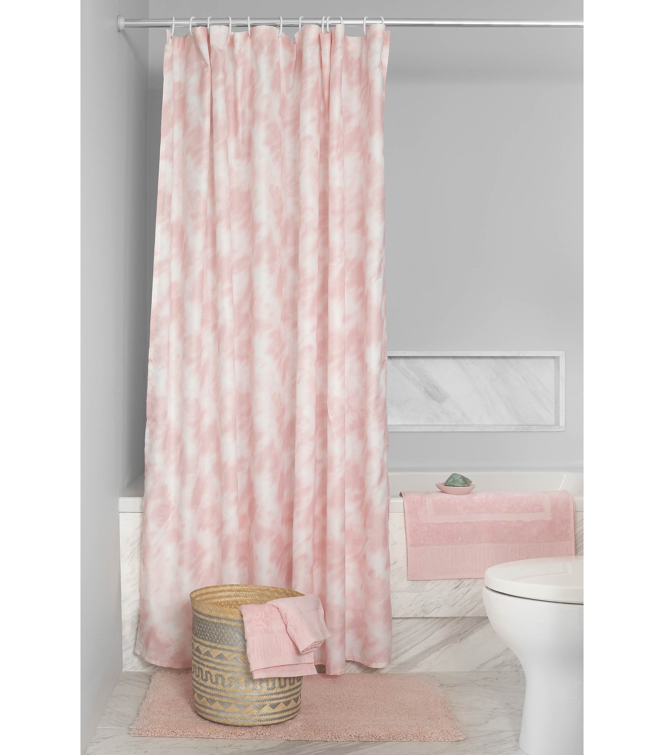 Cortina de Baño Dazzling Rosa