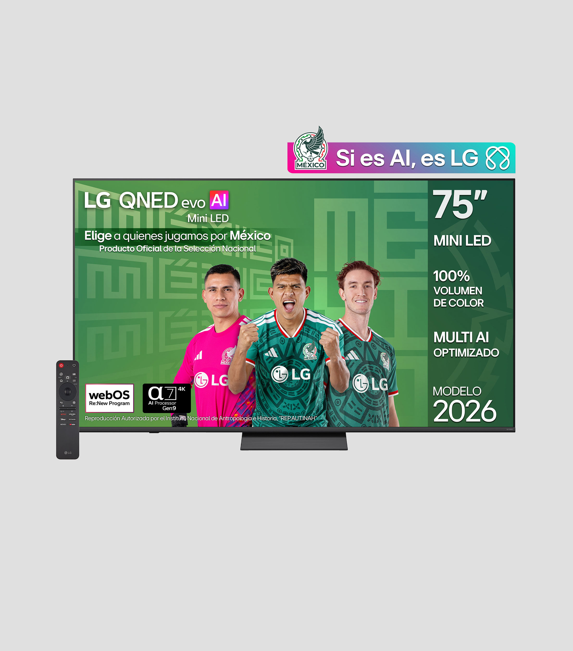 Pantalla 75 Pulgadas Plana QNED 4K 75QNED81BSG