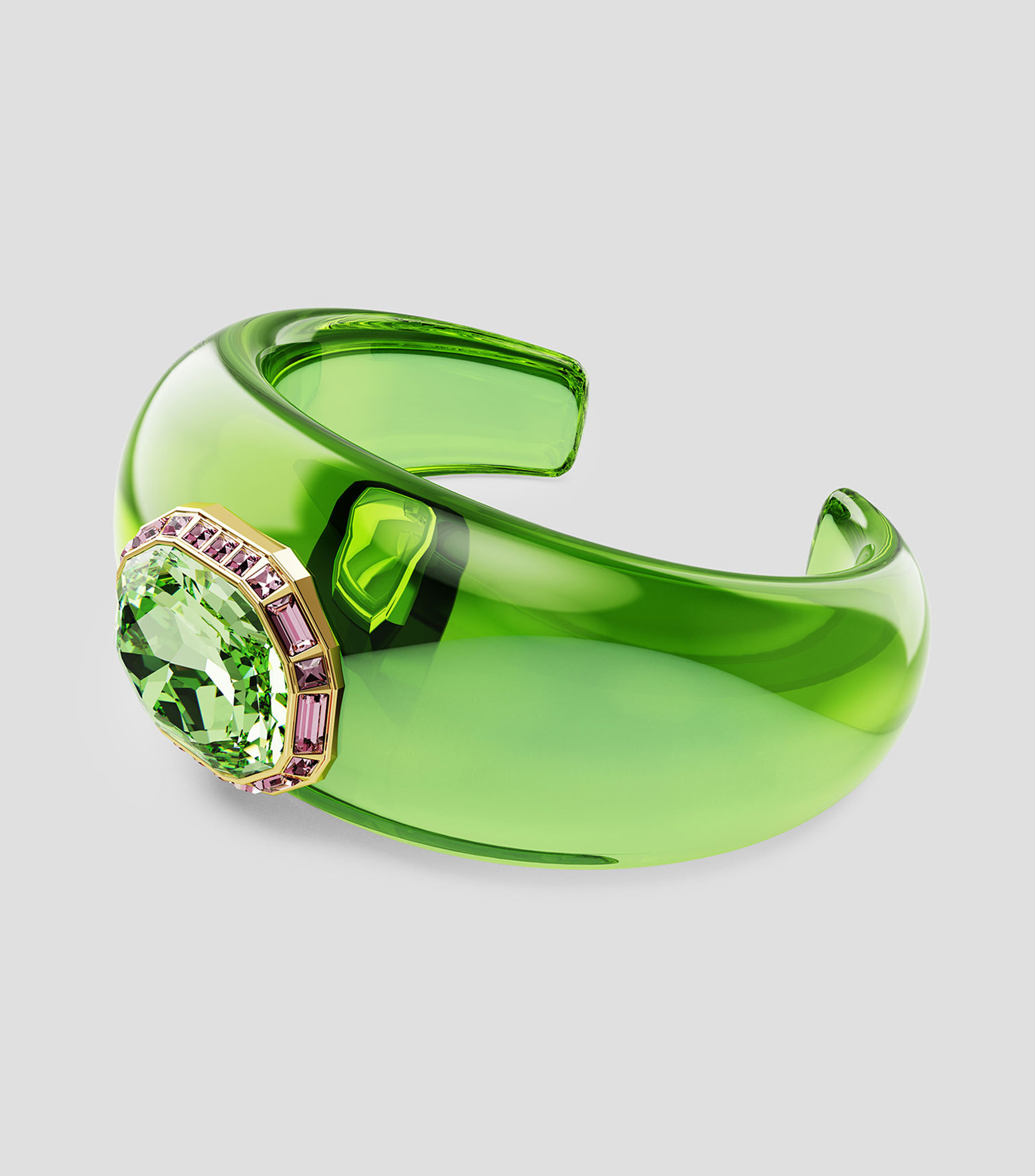 Brazalete abierto Dulcis con cristal Unisex