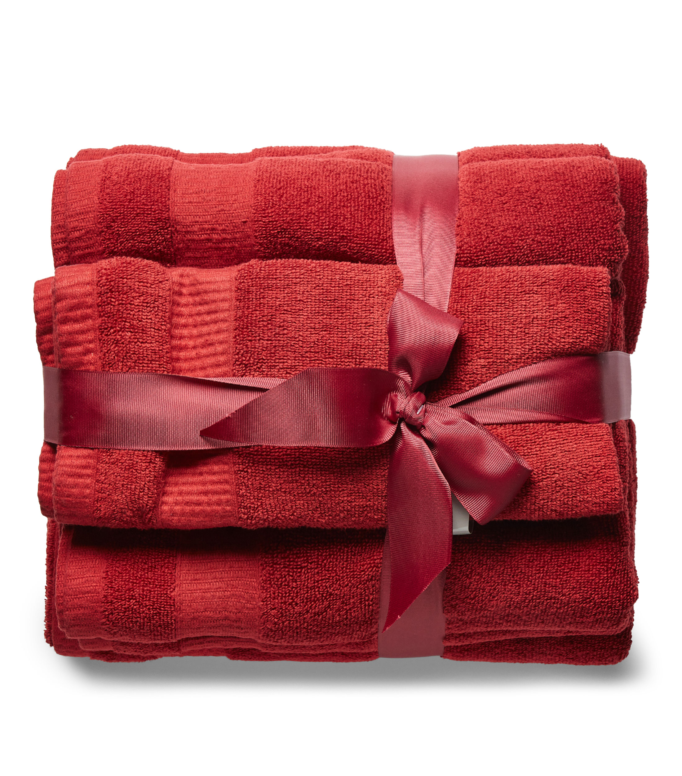 Set de toallas Belfort rojo