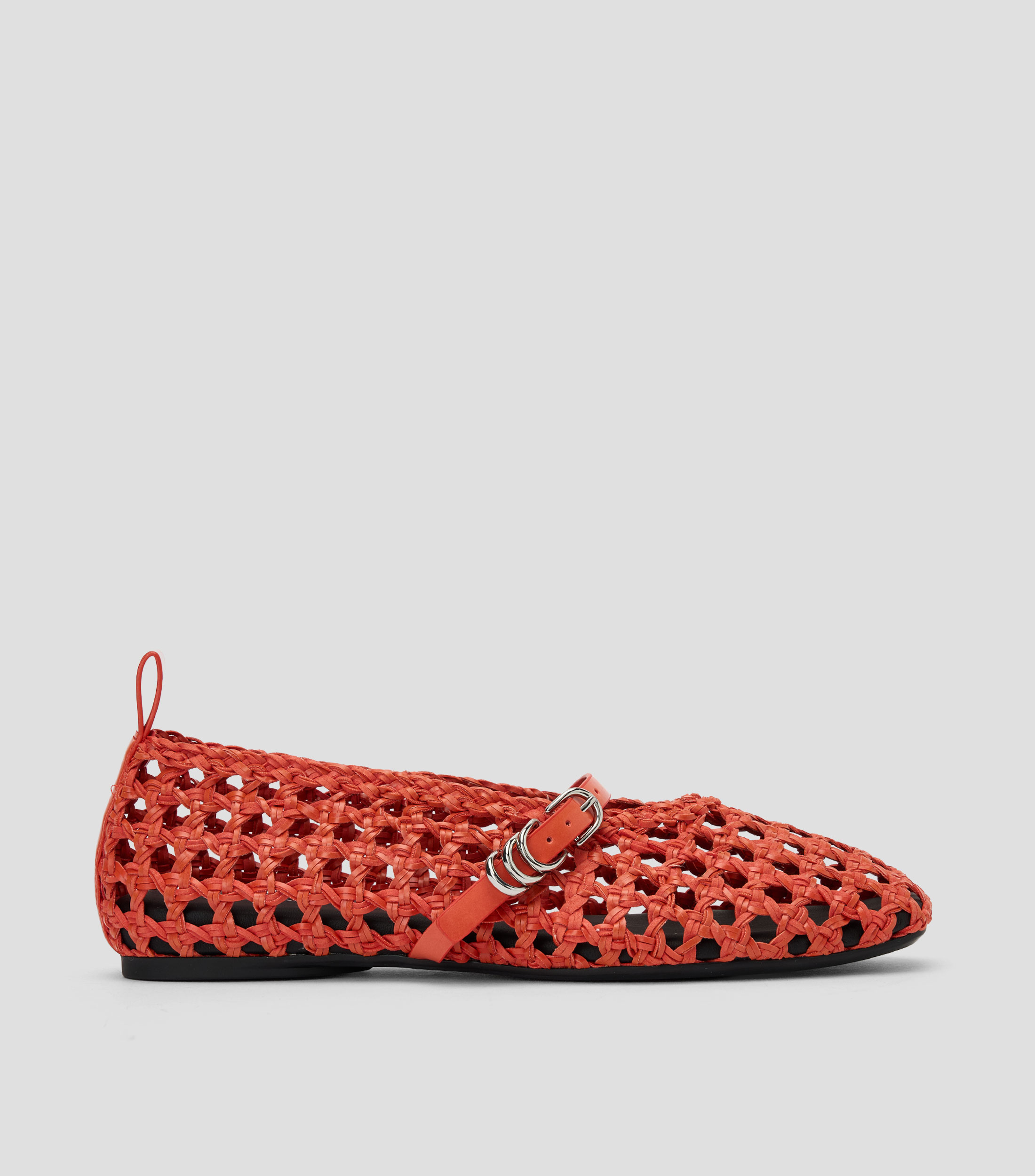 Flats texturizados Mujer