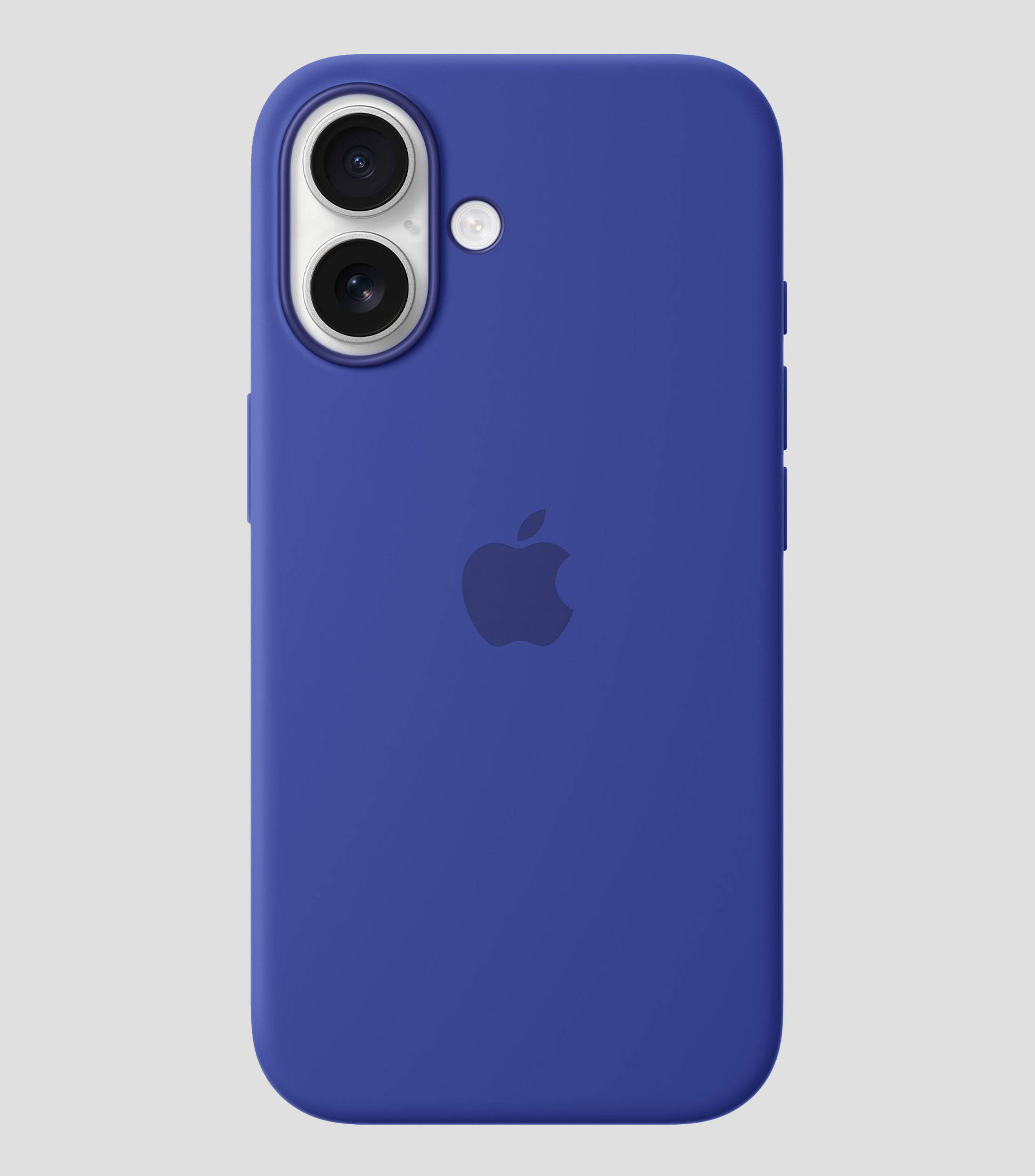 Funda de silicón con MagSafe para iPhone 16 Ultramarino