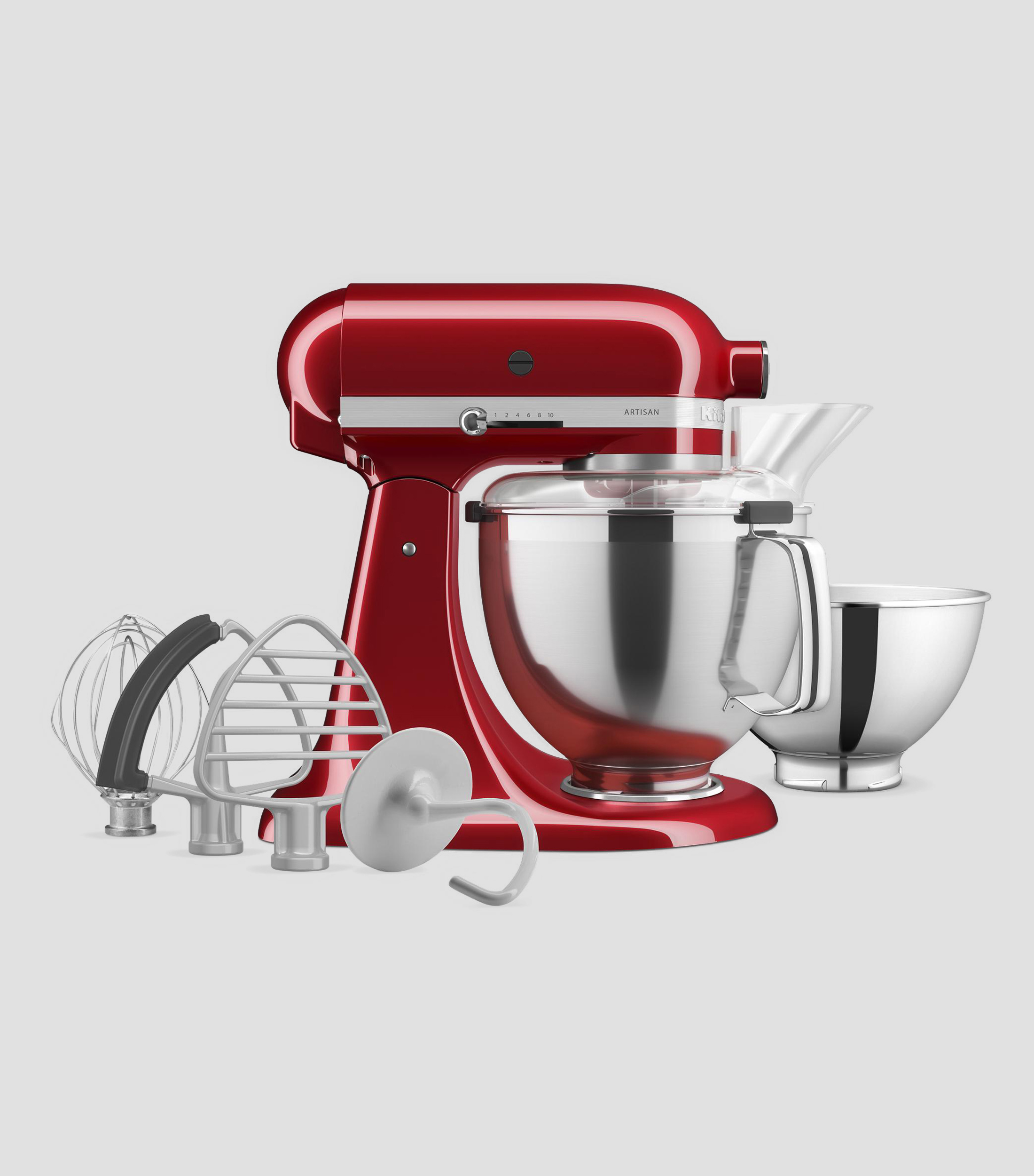 BATIDORA ARTISAN PLUS 5QTS CANDY APPLE