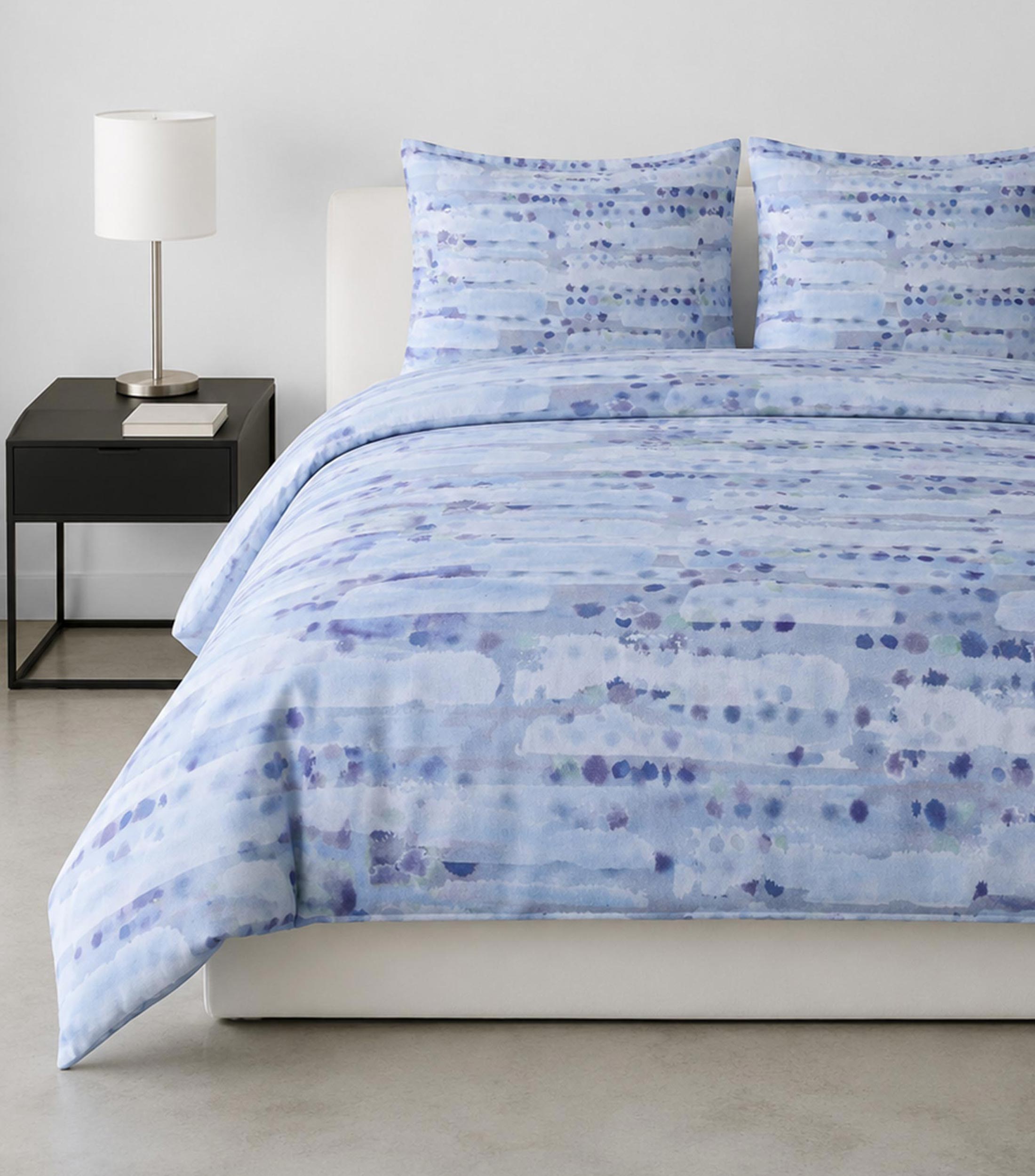 Juego de funda para duvet King size en algodón Pedregal