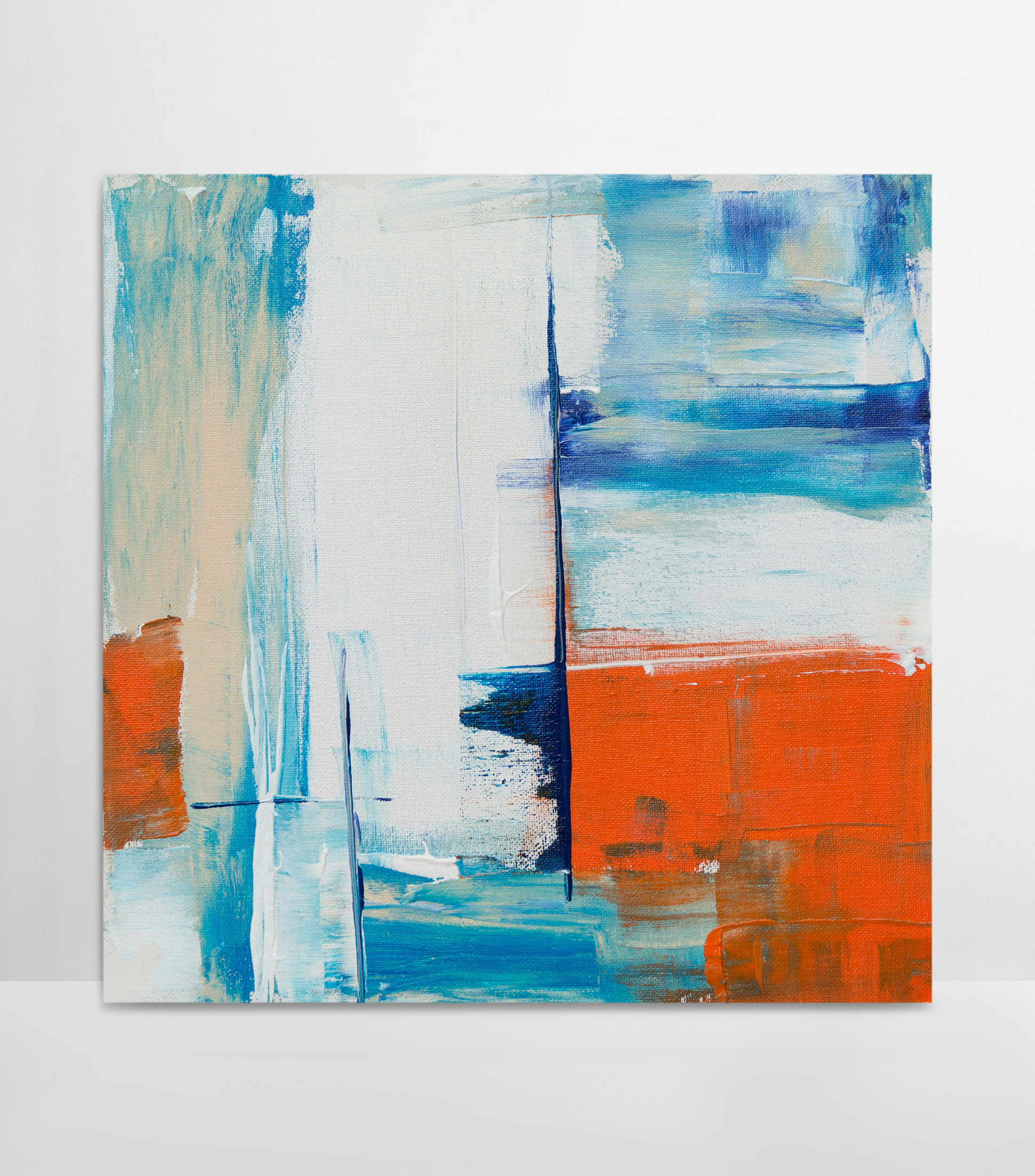 Cuadro decorativo Strokes en madera y plastico