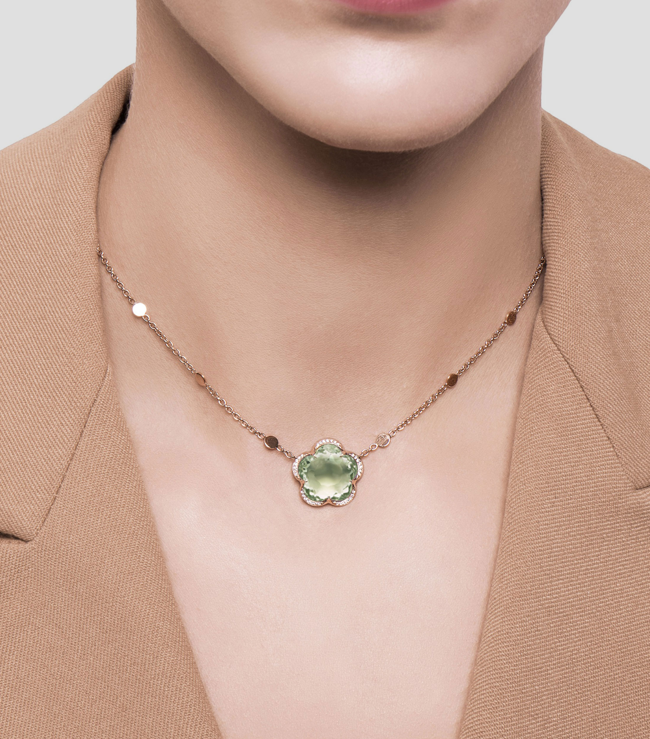 Dije en oro rosa de 18 Kilates Bon Ton Mujer