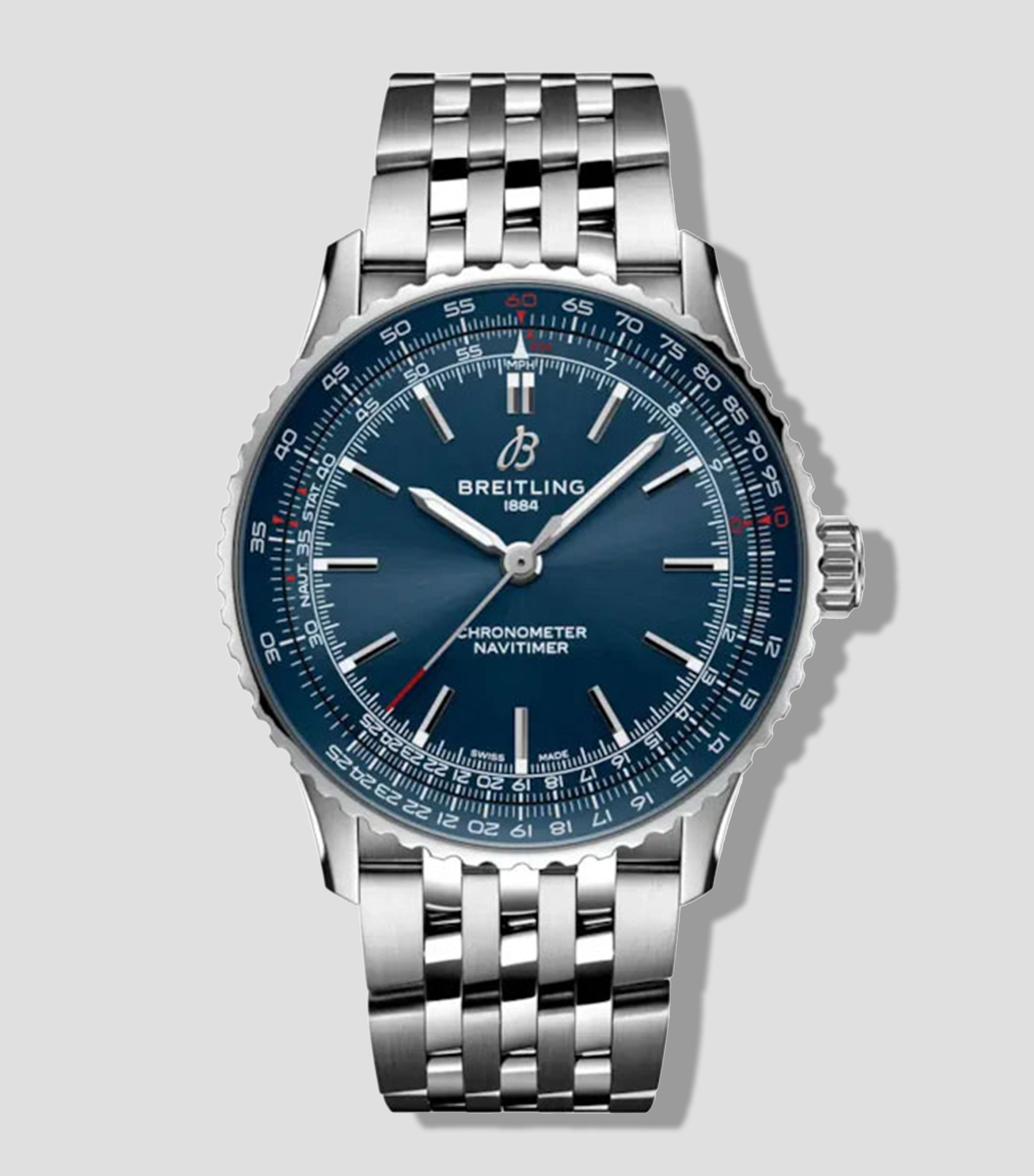Reloj para Hombre Navitimer Automatic Casual Azul
