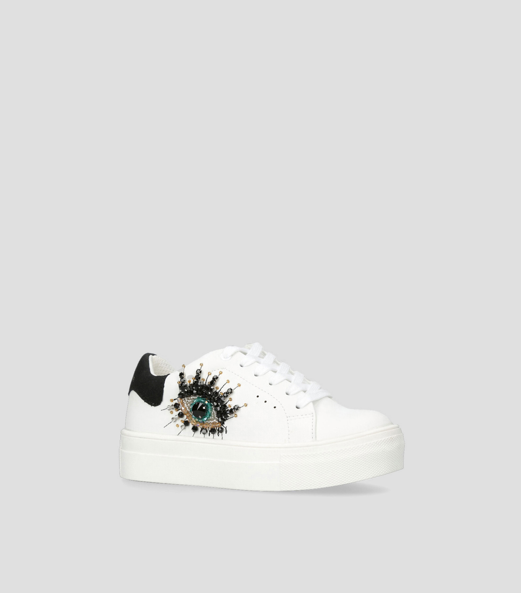 Tenis casuales con plataforma Mini Laney Eye en piel Niña