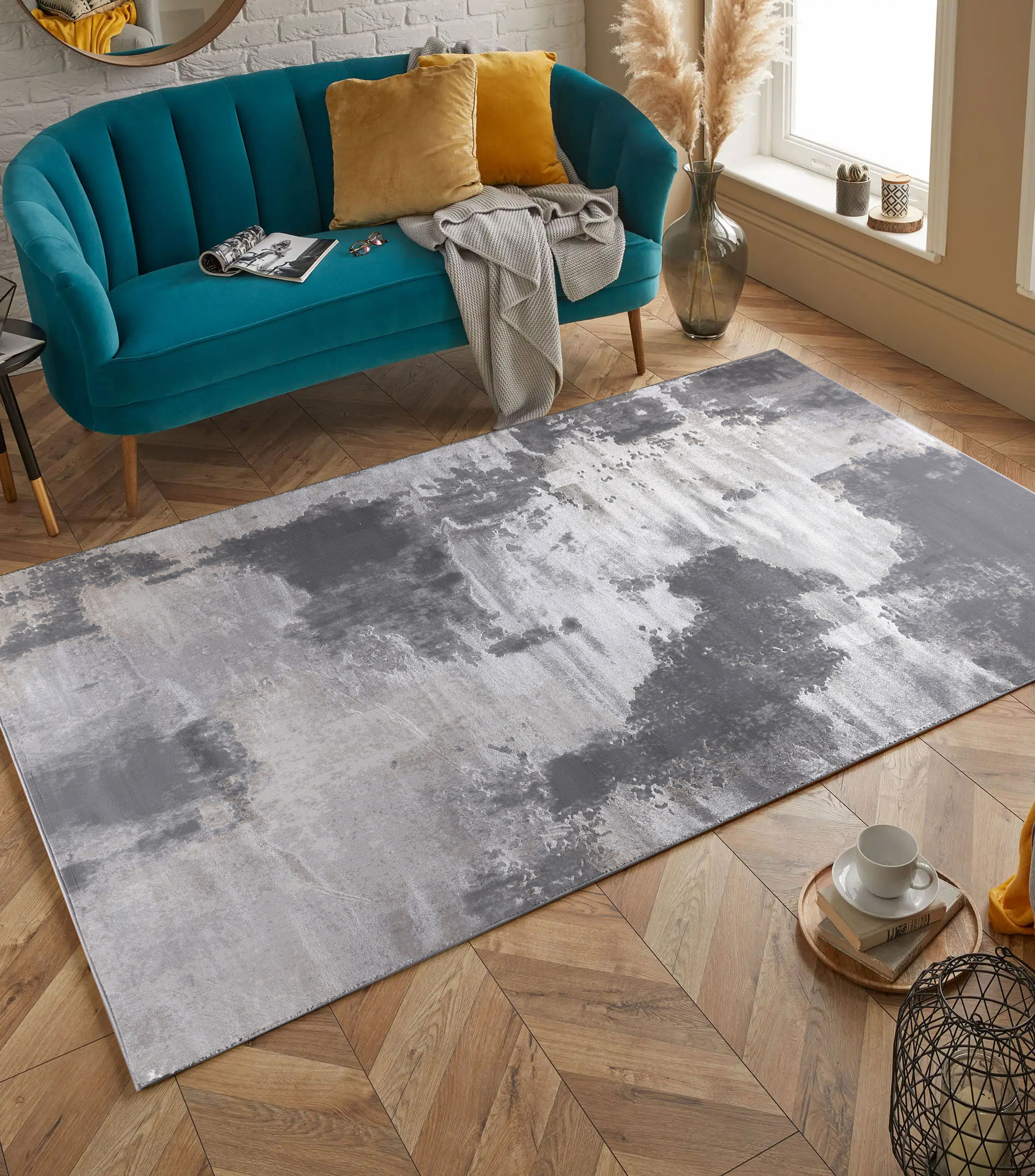 Tapete decorativo New Flo en poliéster 300 x 400 cm