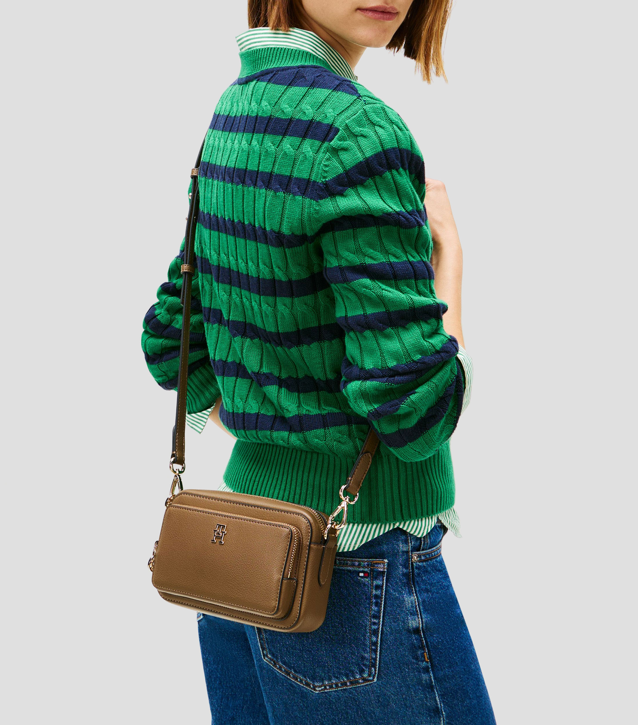 Bolsa crossbody beige Icon lisa Mujer