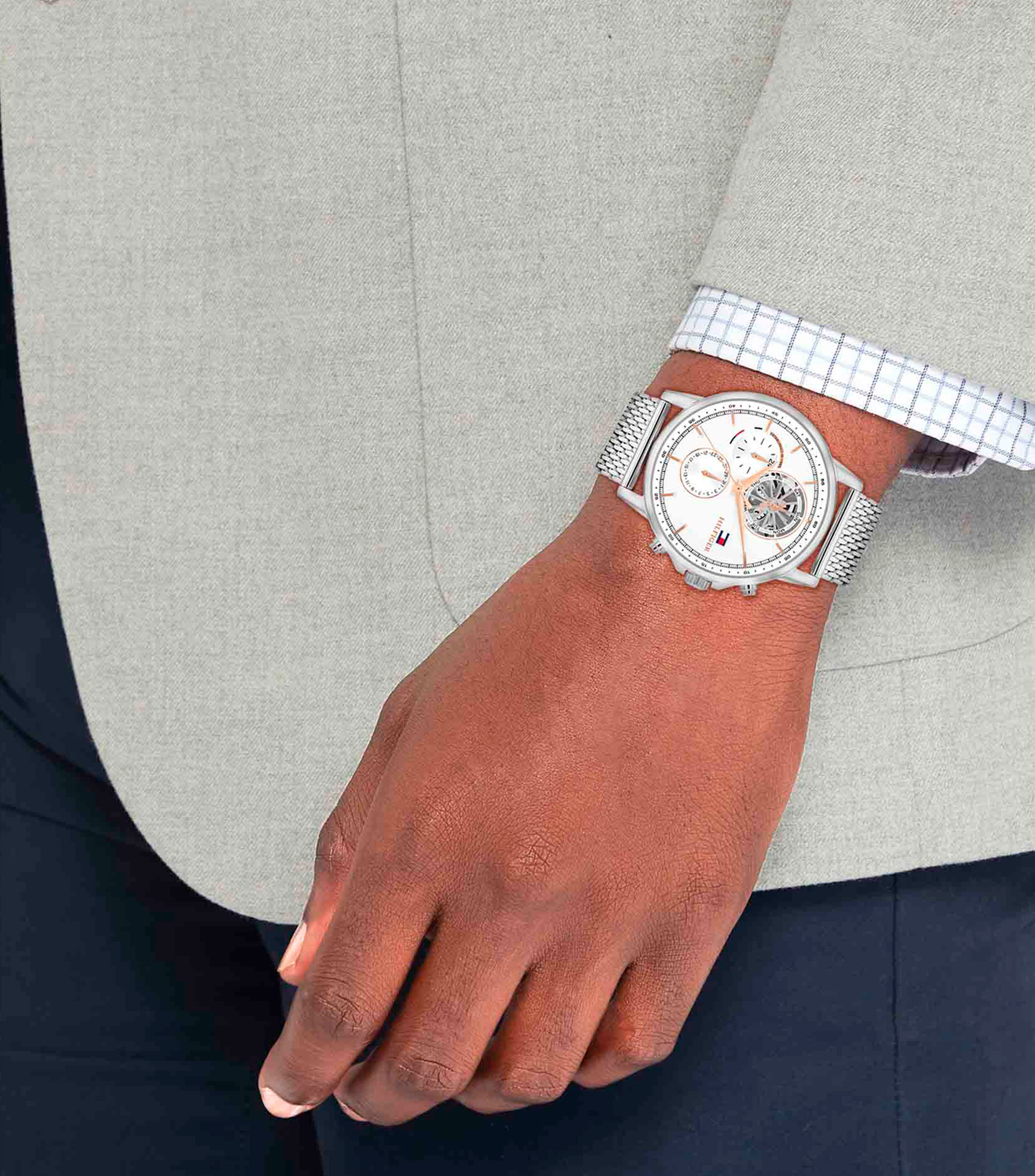 Reloj para Hombre Stewart casual plateado