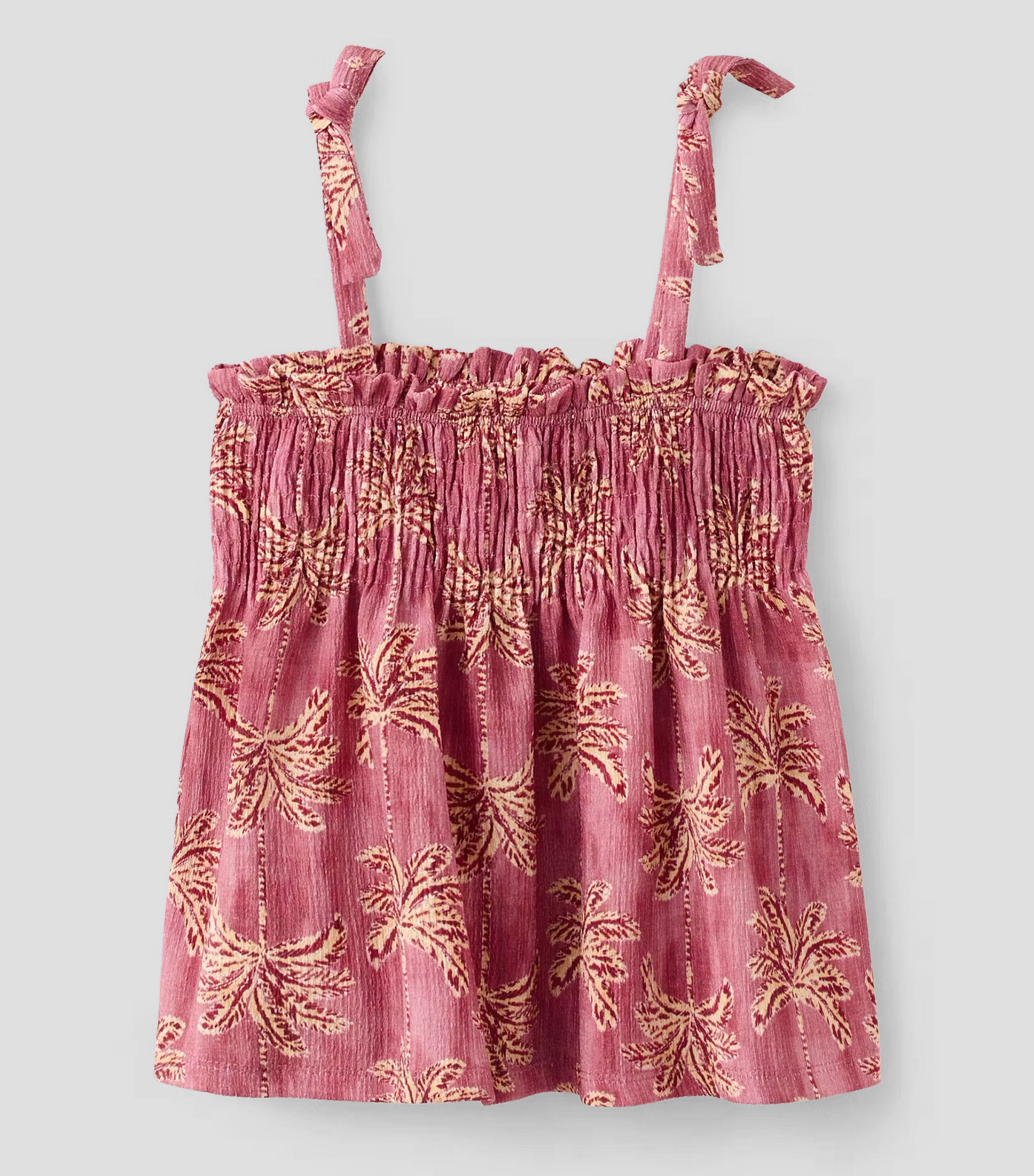 Blusa estampada sin mangas Niña
