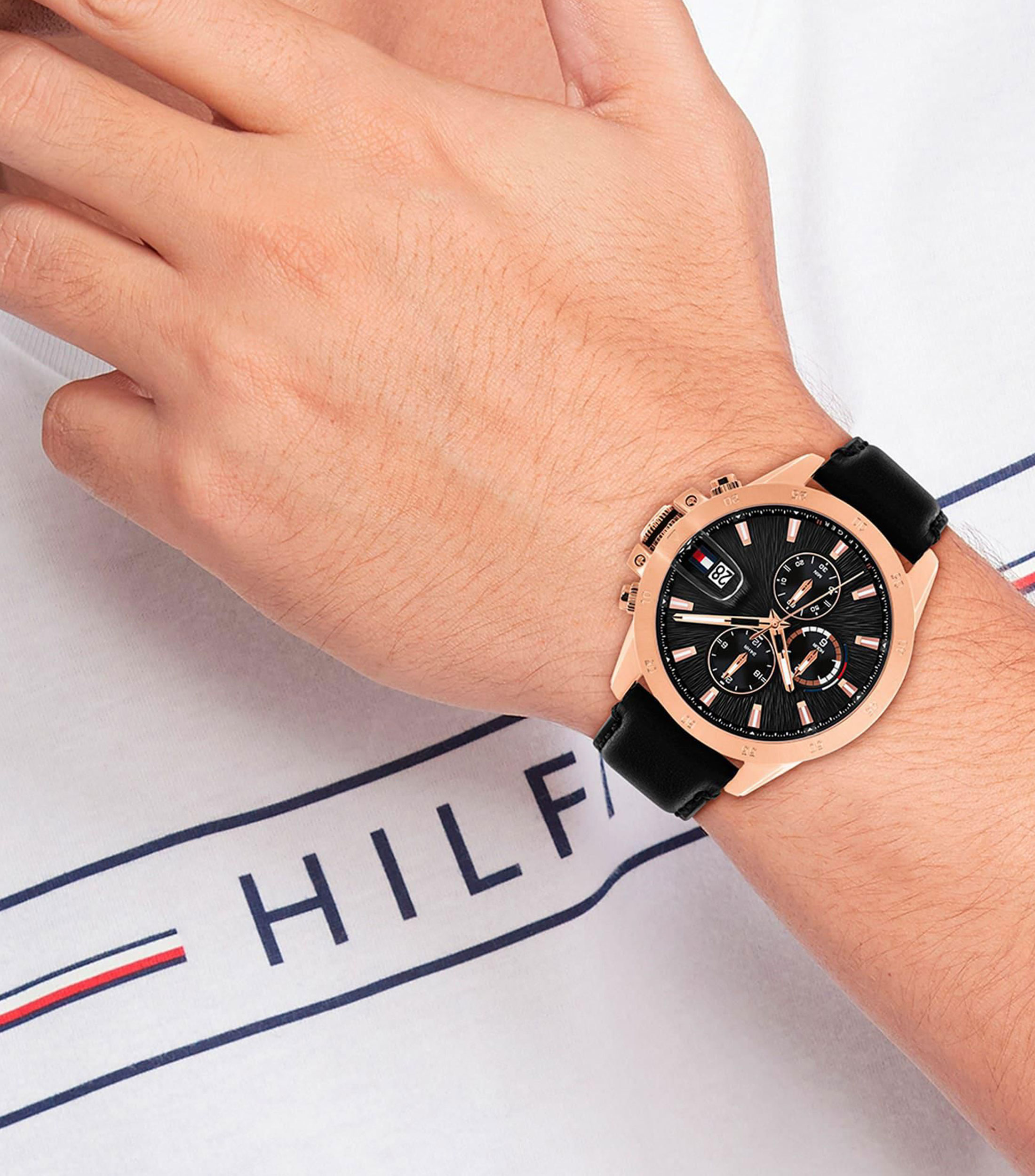 Reloj para Hombre Jameson Deportivo, Oro Rosa