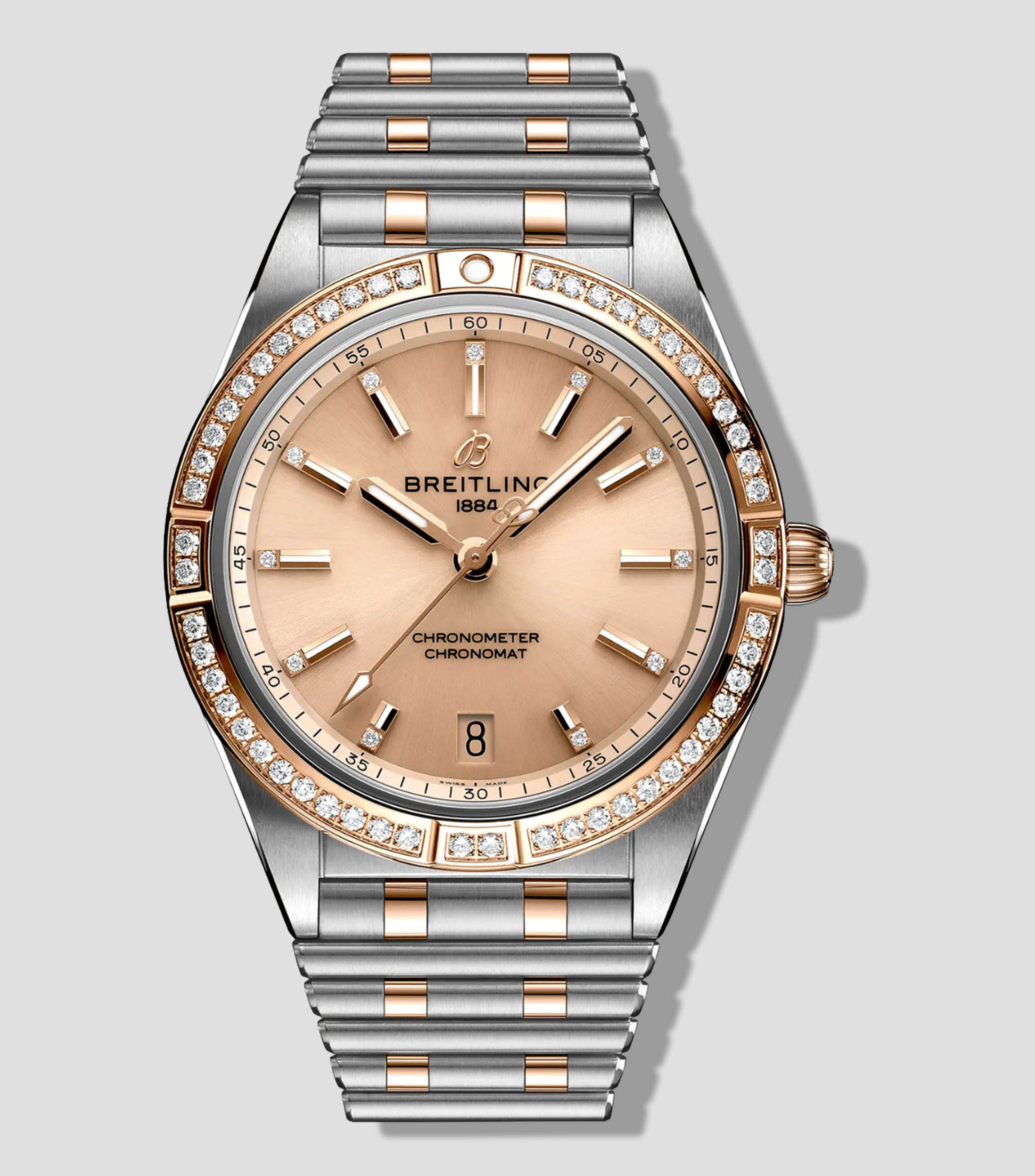 Reloj para mujer Chronomat Automatic 36 Moderno Plateado