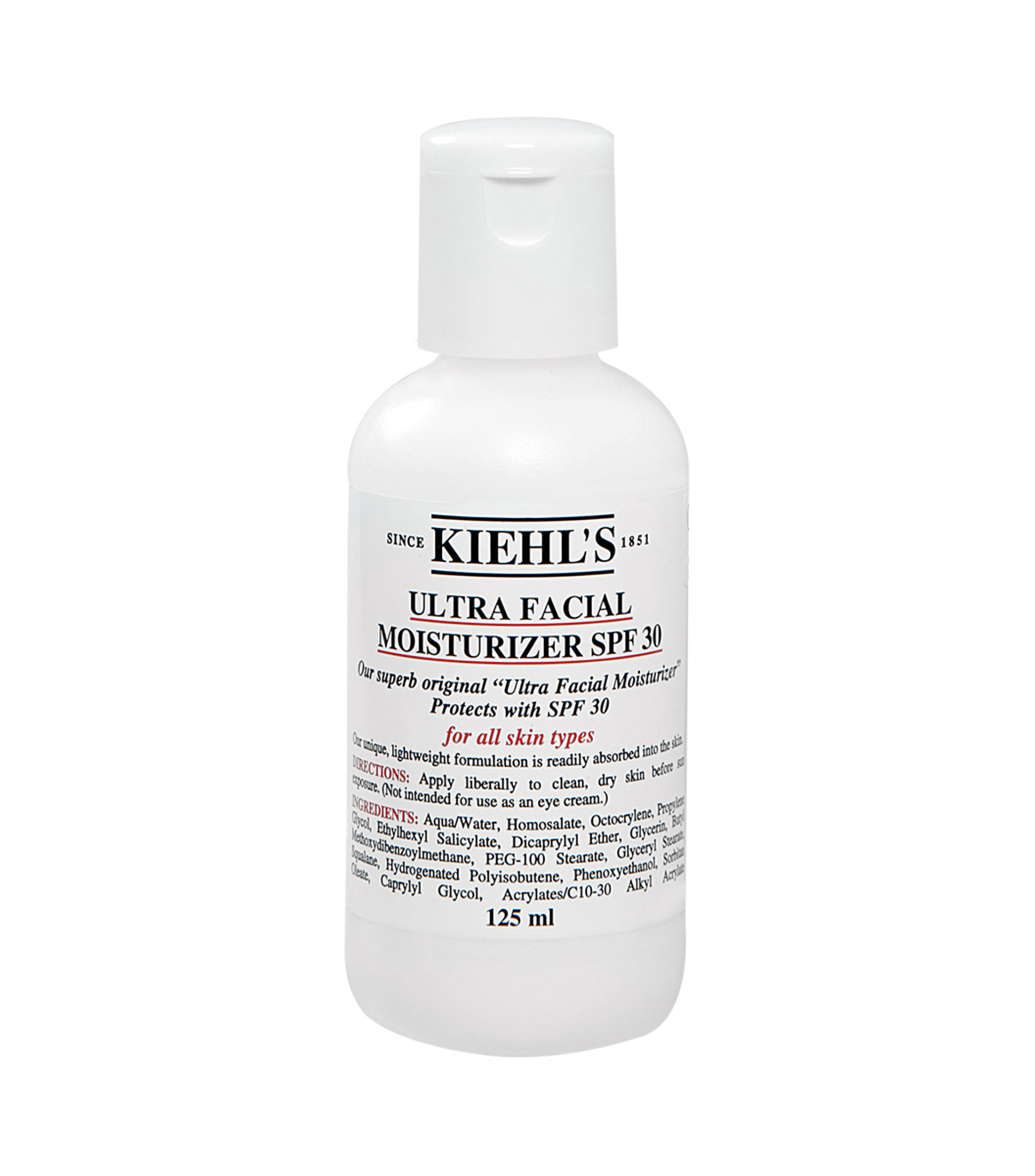 Kiehl's Loción Hidratante Ultra Facial Moisturizer, 125 ml El Palacio