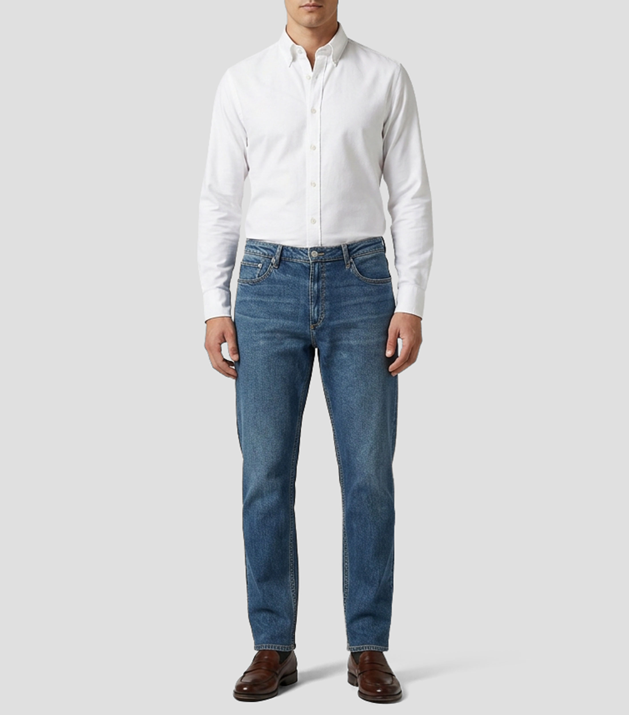 Jeans Regular Hombre