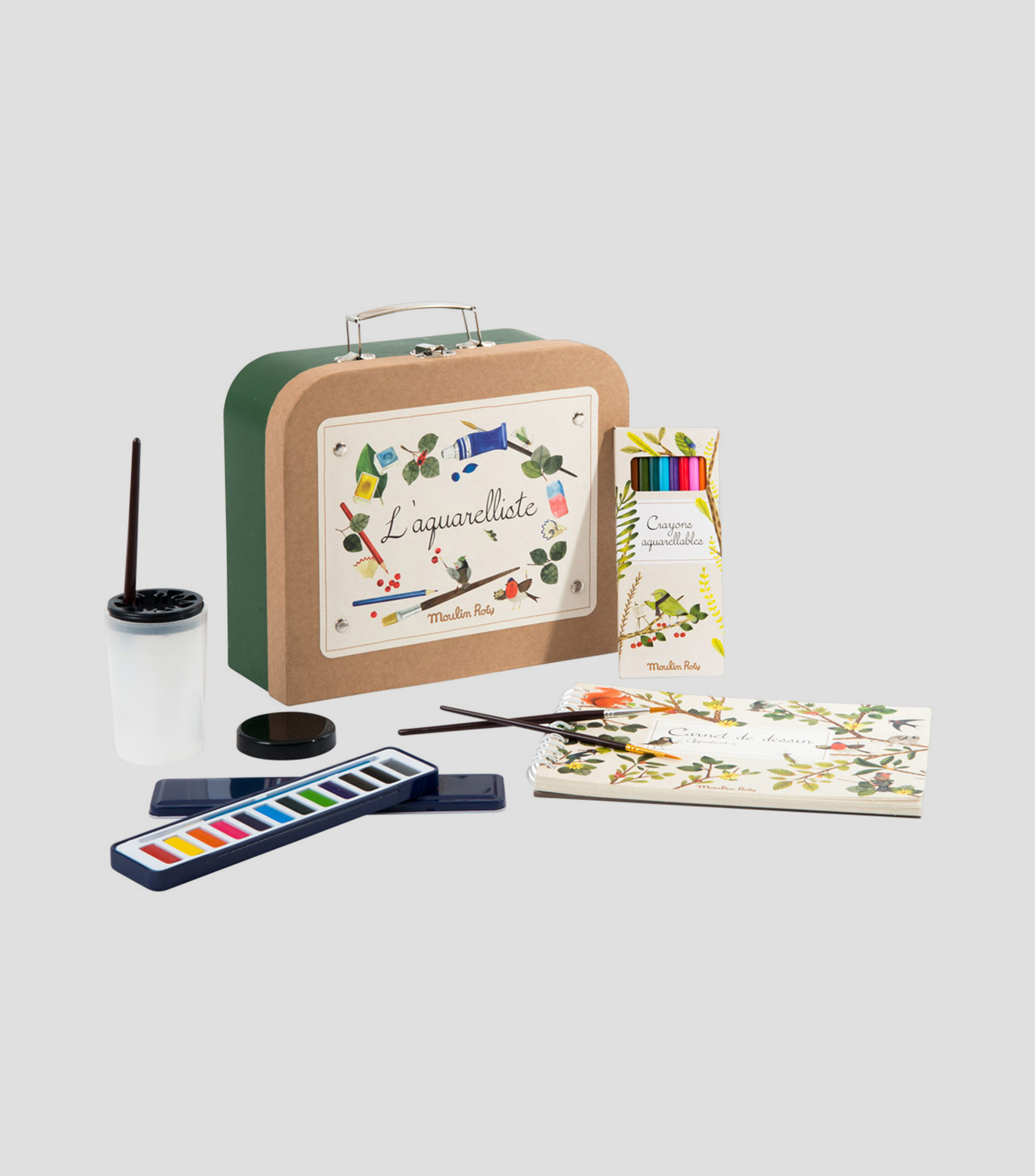 Playset Los jardines del molino - Maletín acuarelista