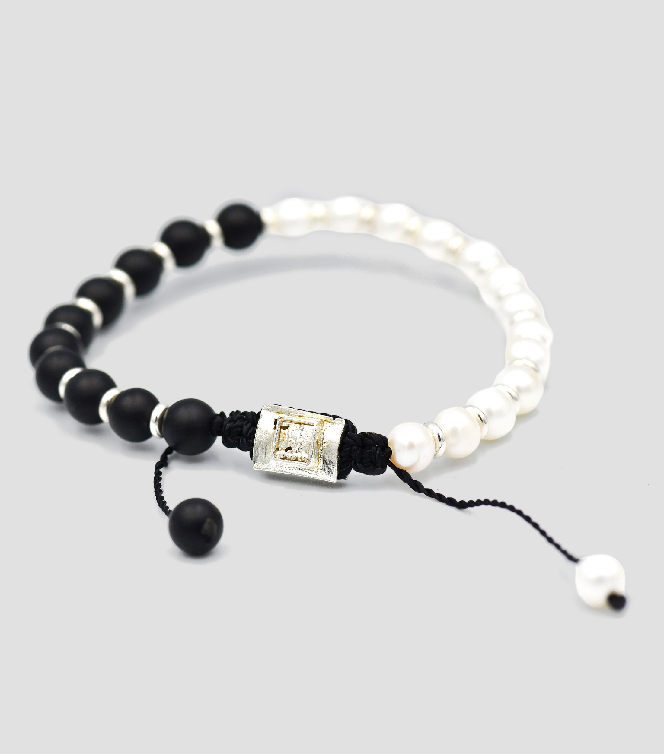 Pulsera en Plata .925 Perlas Unisex
