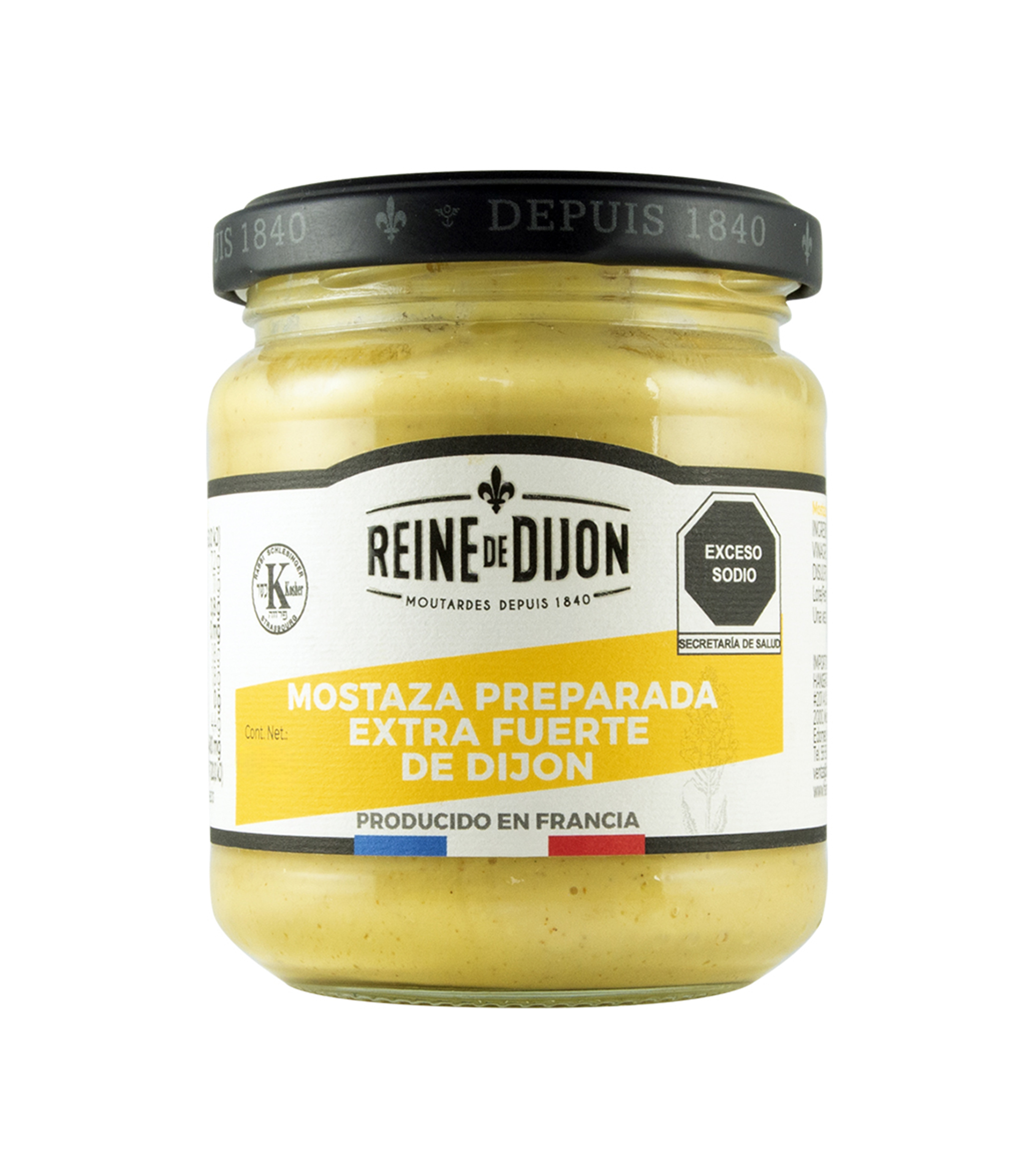 Mostaza Preparada Extra Fuerte, 200 g