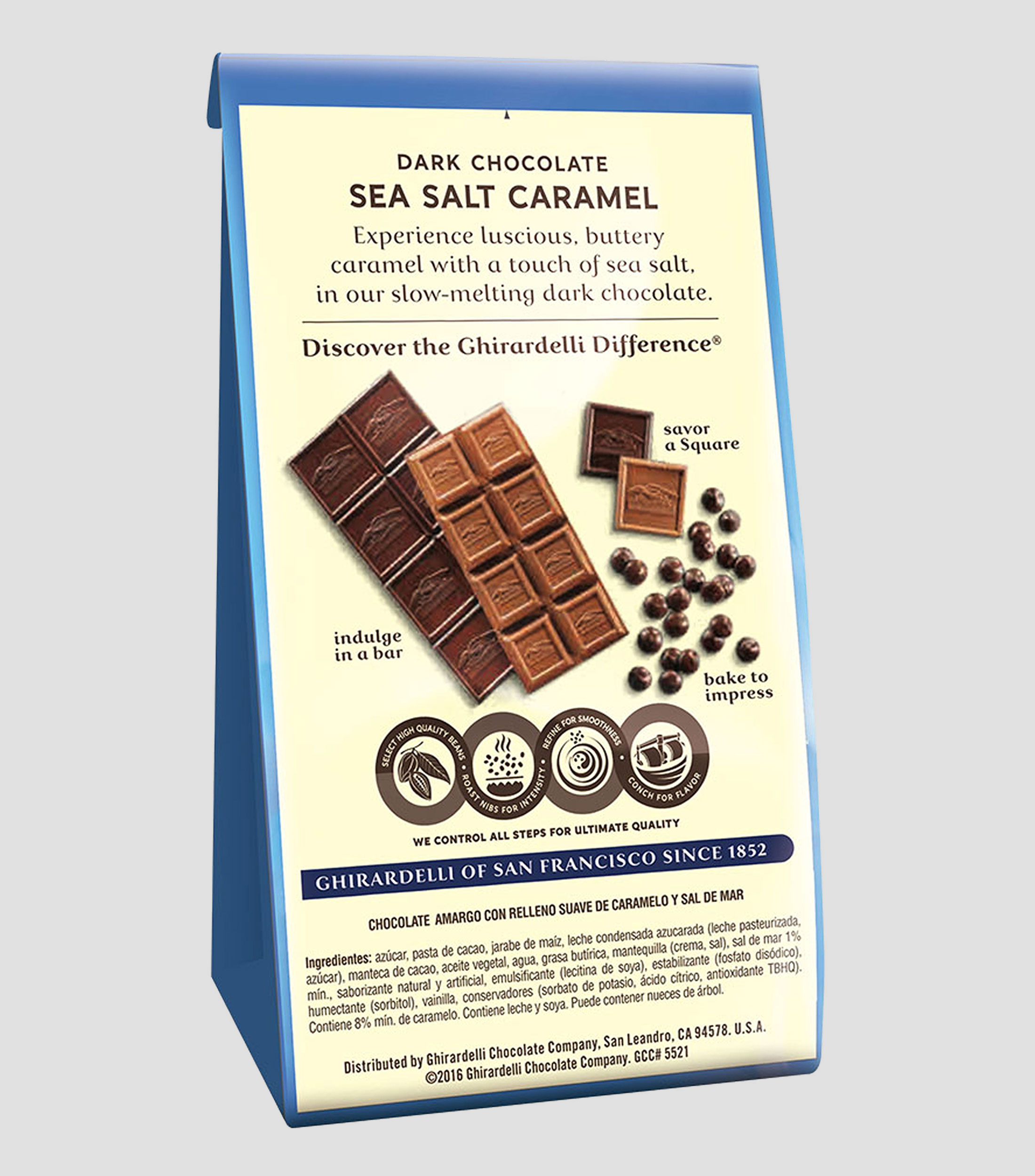Chocolate Ghirard Dark Salcaram Bsa, 151 g