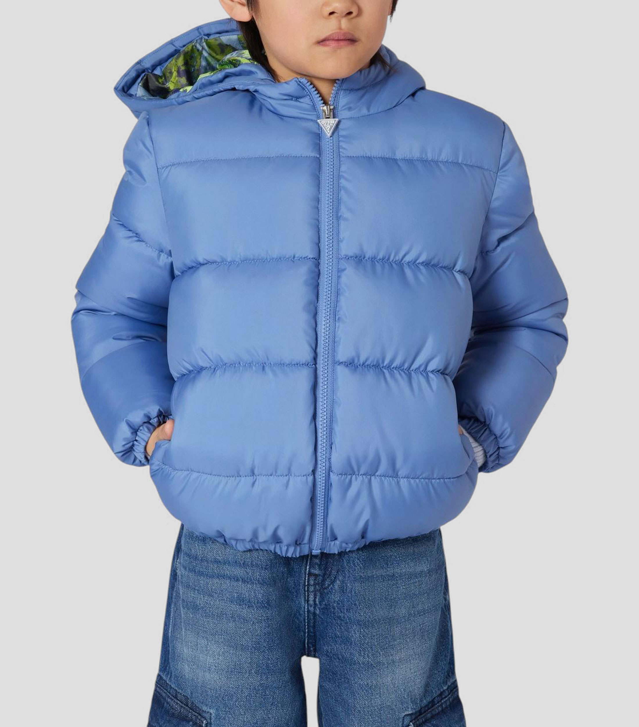 Chamarra acolchada con capucha Niño