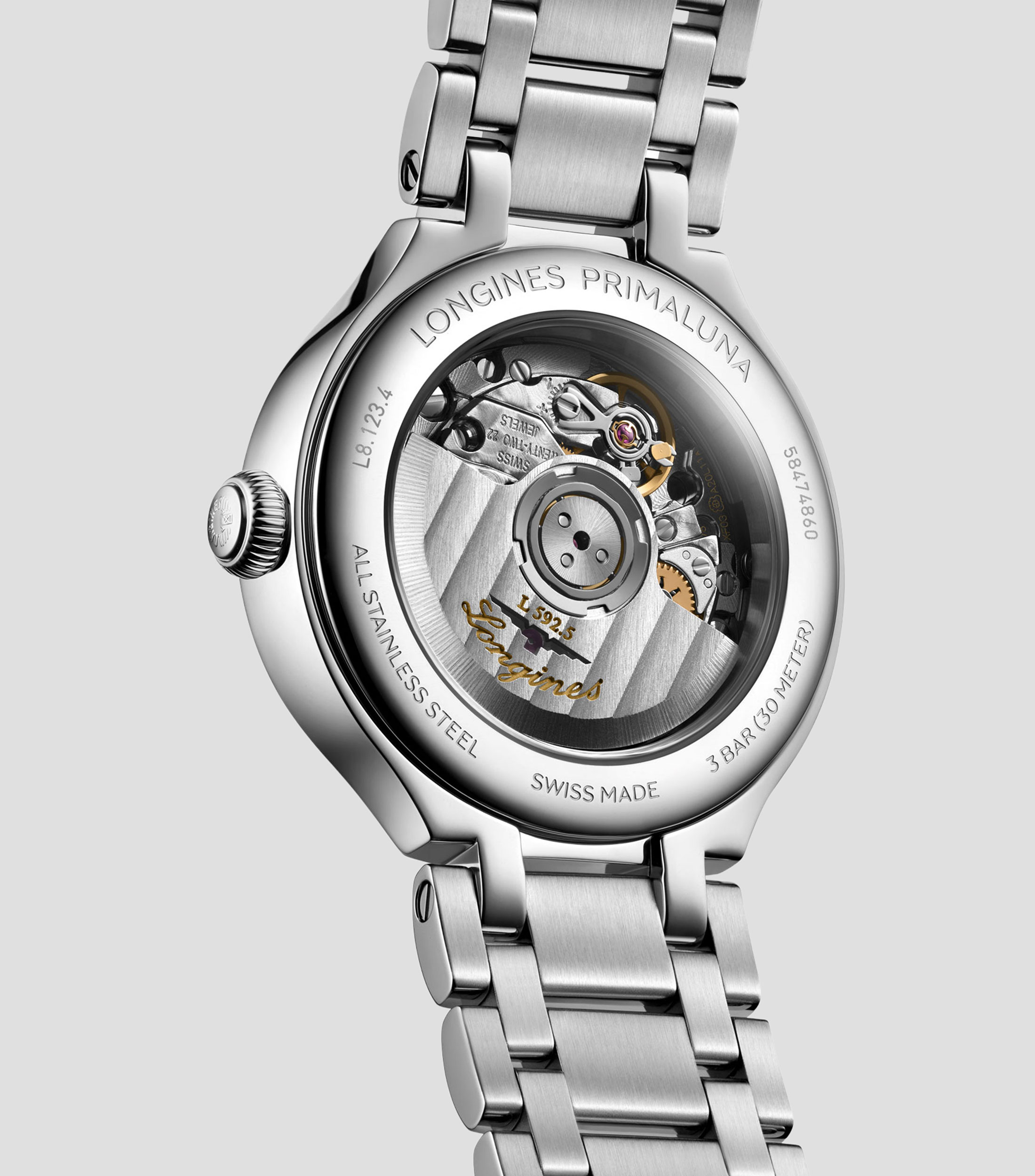 Reloj para Mujer Primaluna Casual Plateado