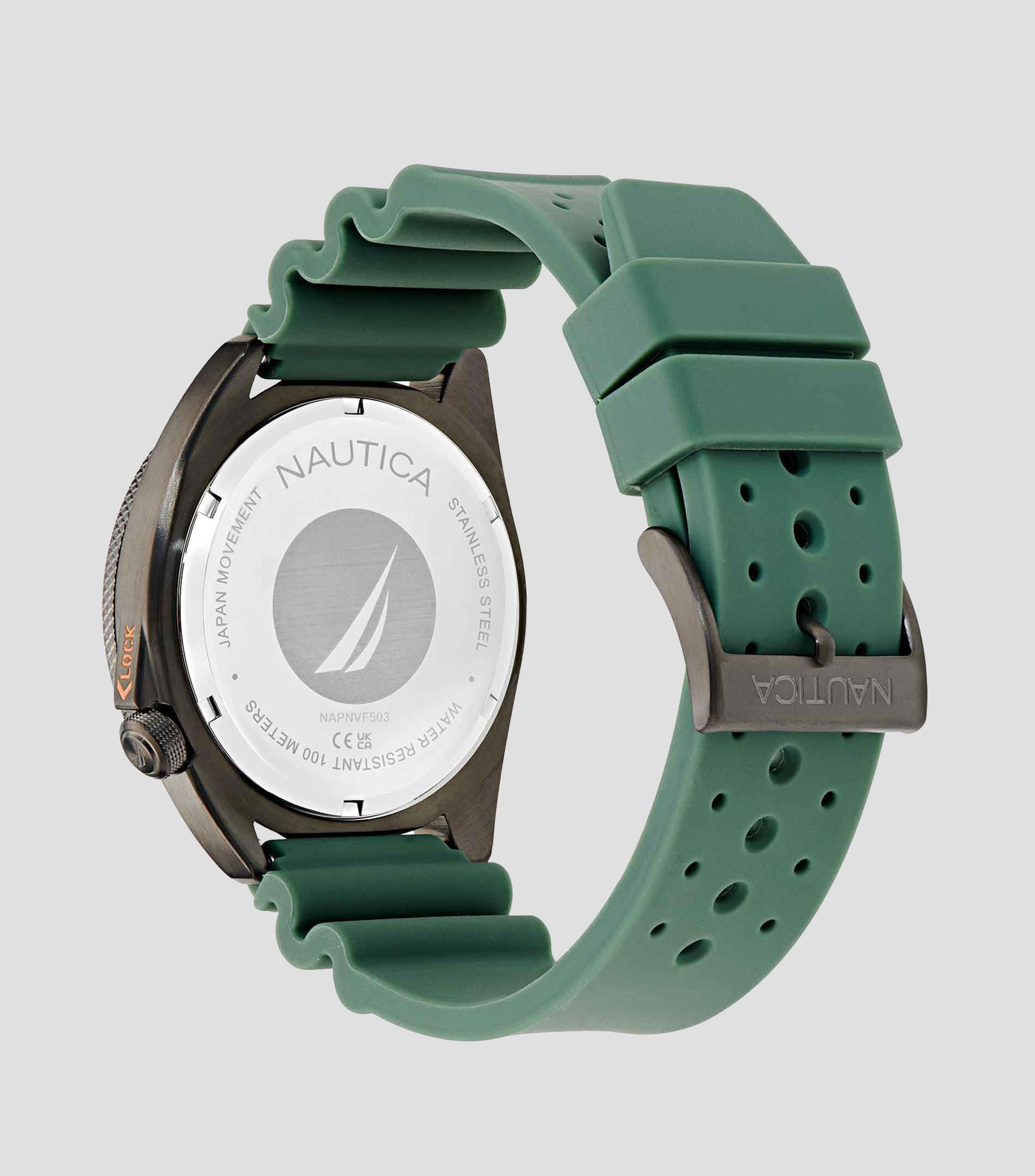 Reloj para Hombre Vintage casual Negro, Verde