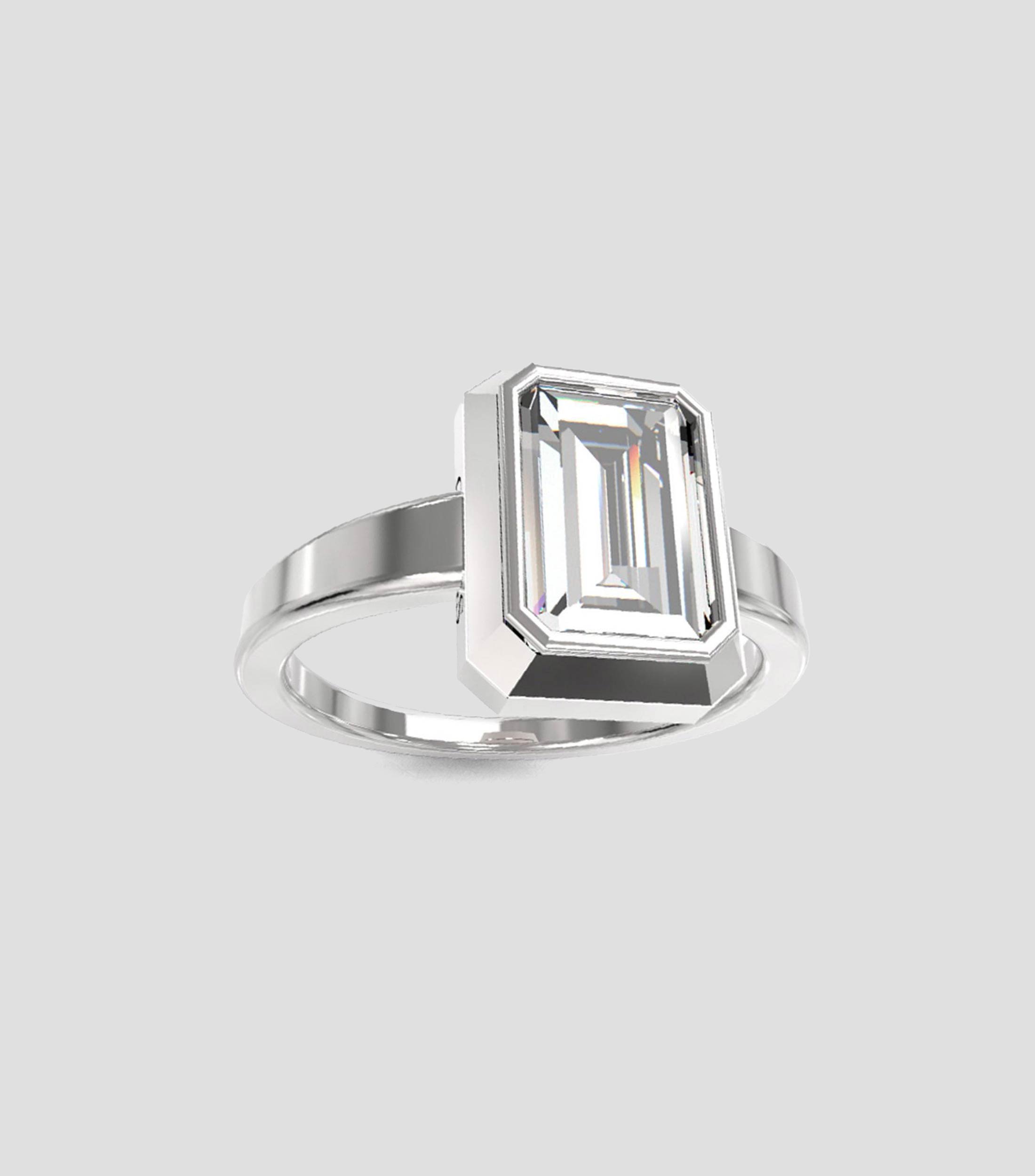 Anillo 4G Light con circonia Mujer
