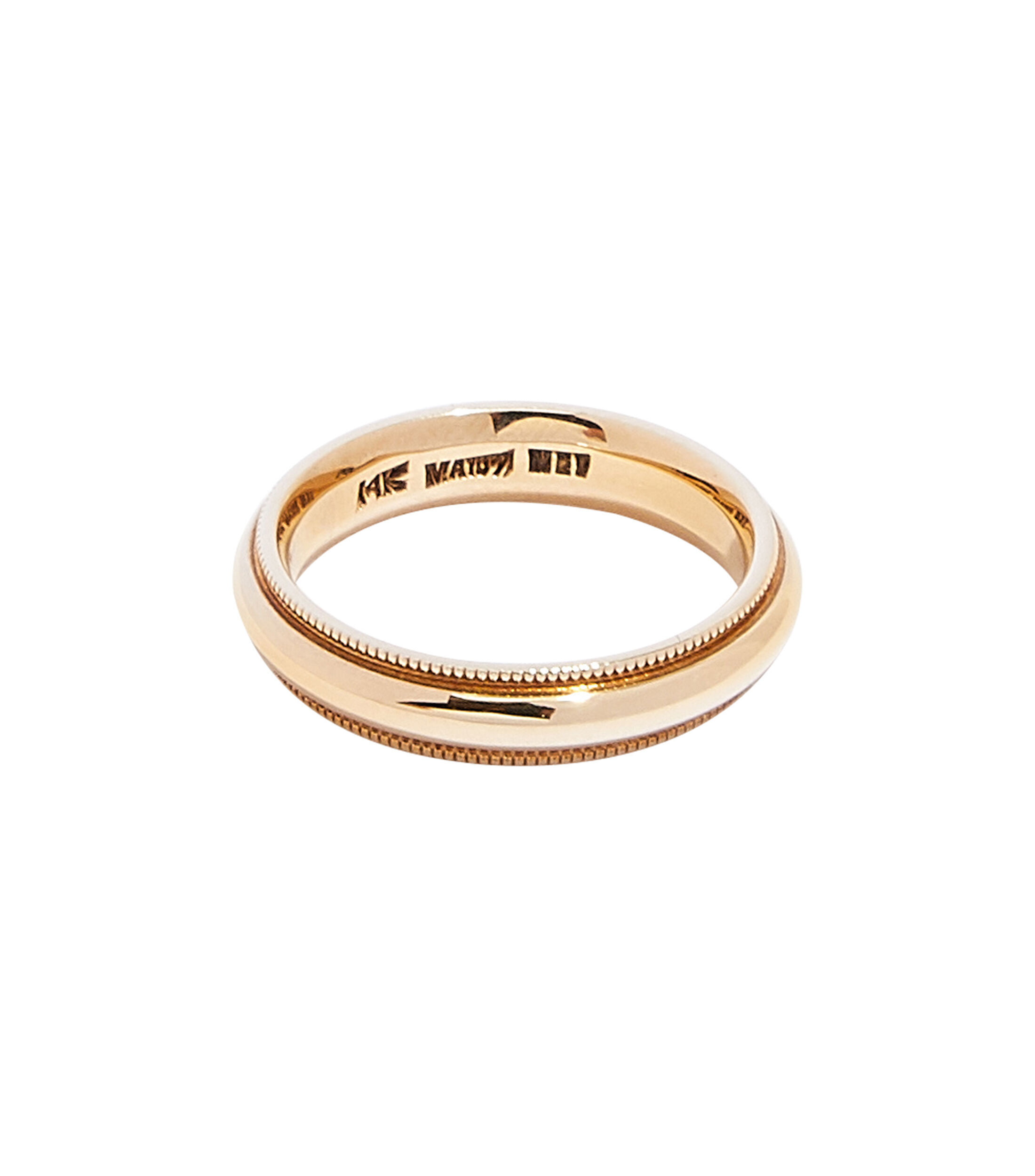 Anillo en oro Hombre Talla 75