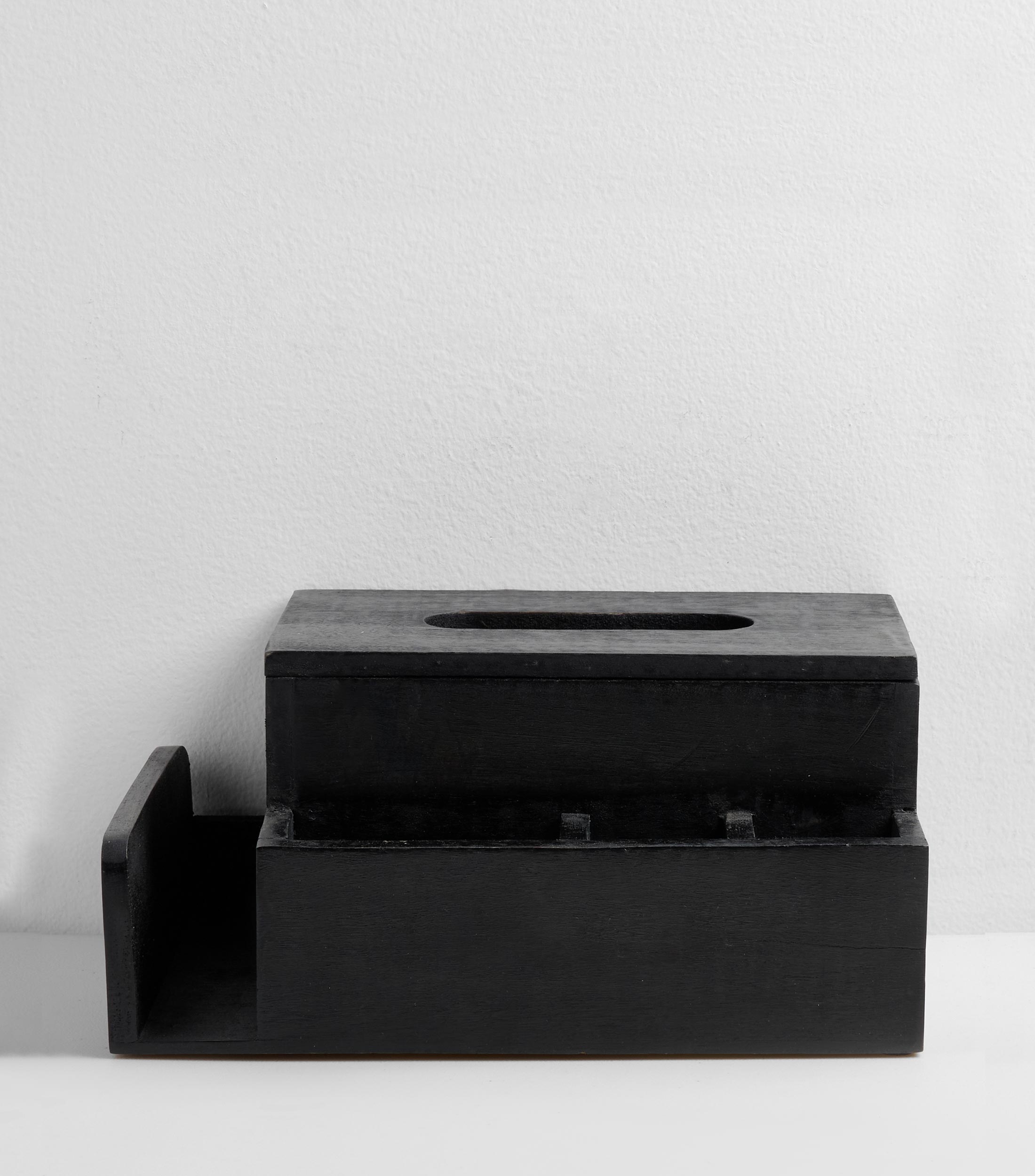 Caja Decorativa para Pañuelos en Madera