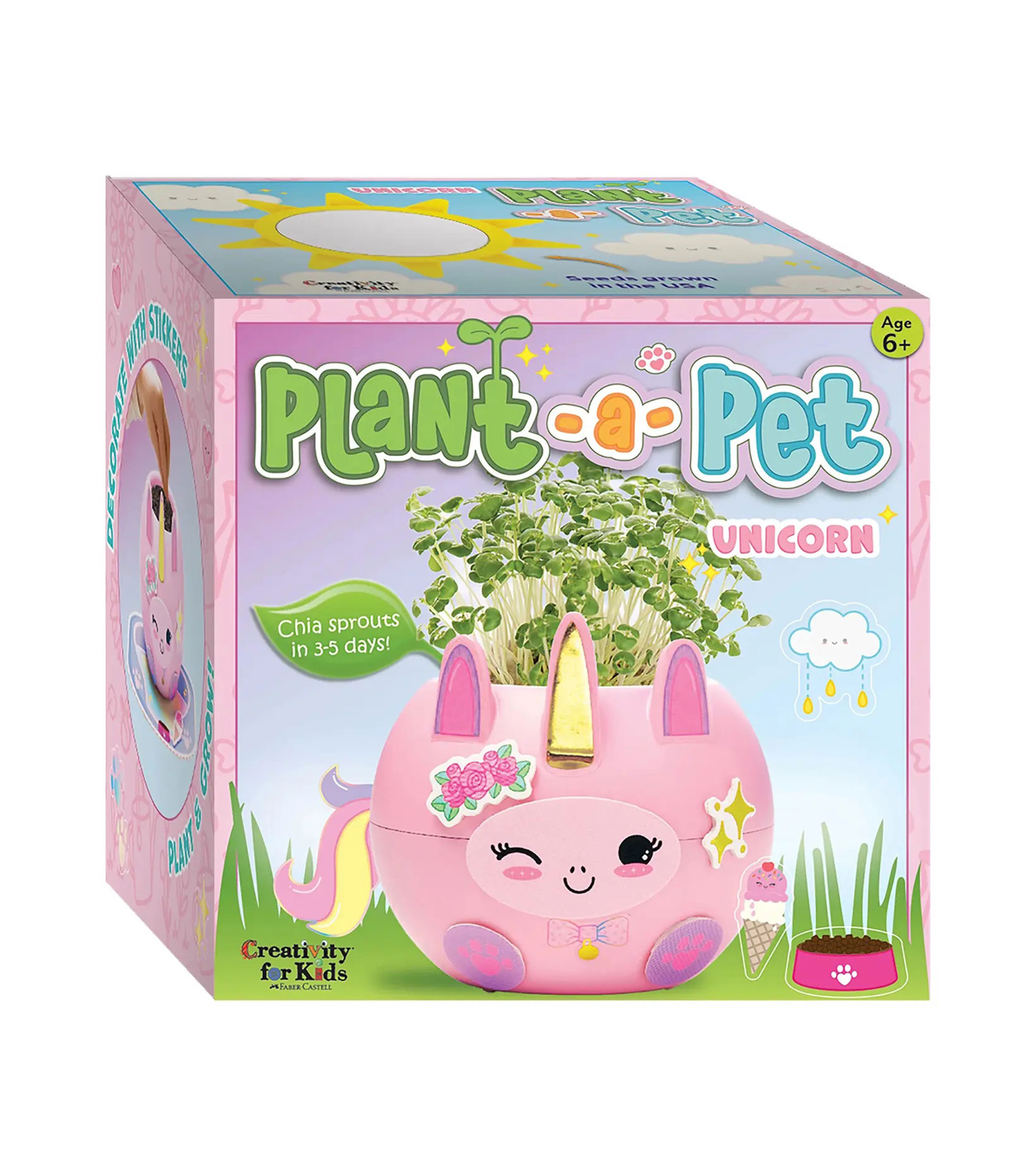 Playset planta-mascota unicornio