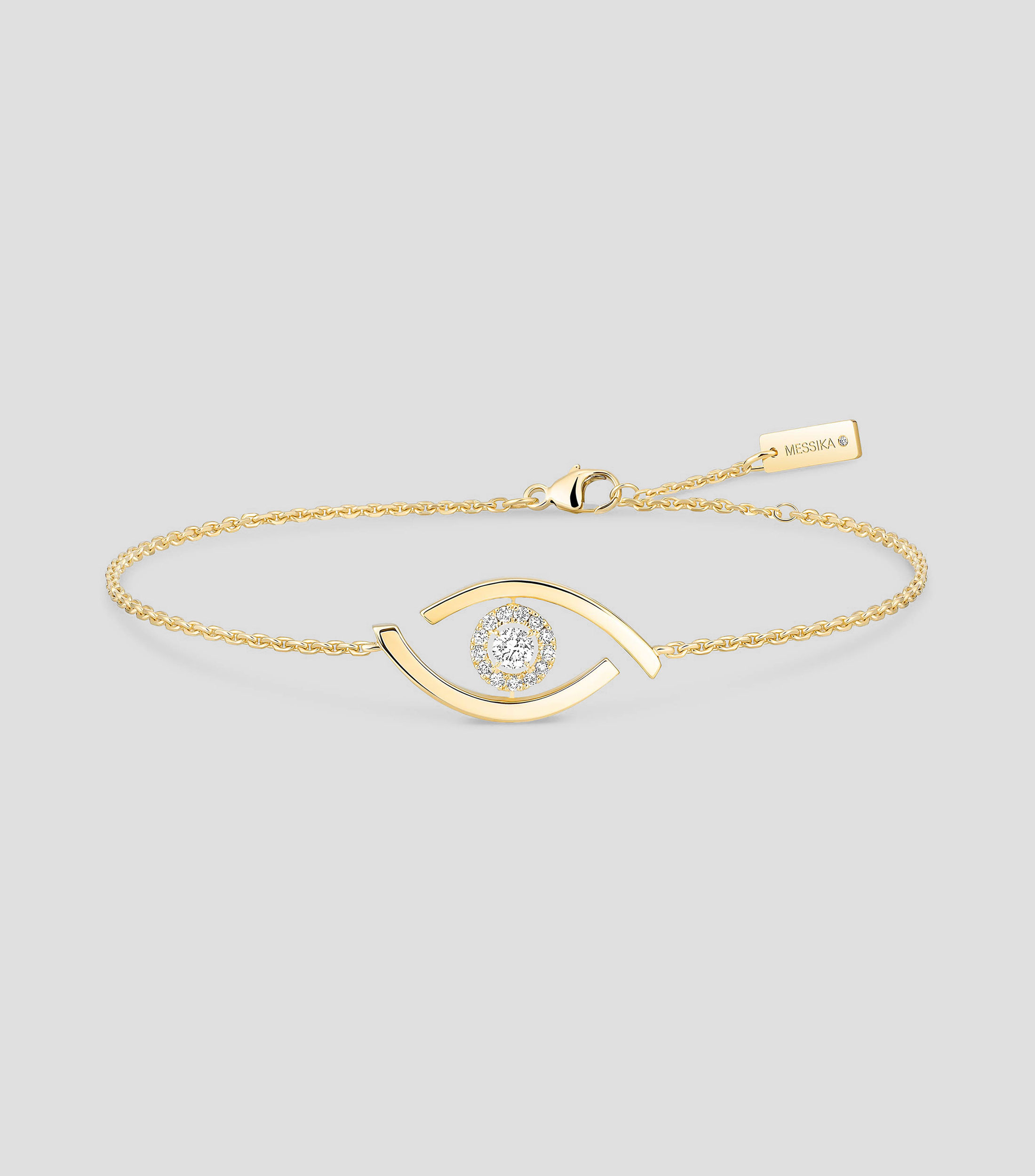 Pulsera en oro amarillo 18 Kts Mujer