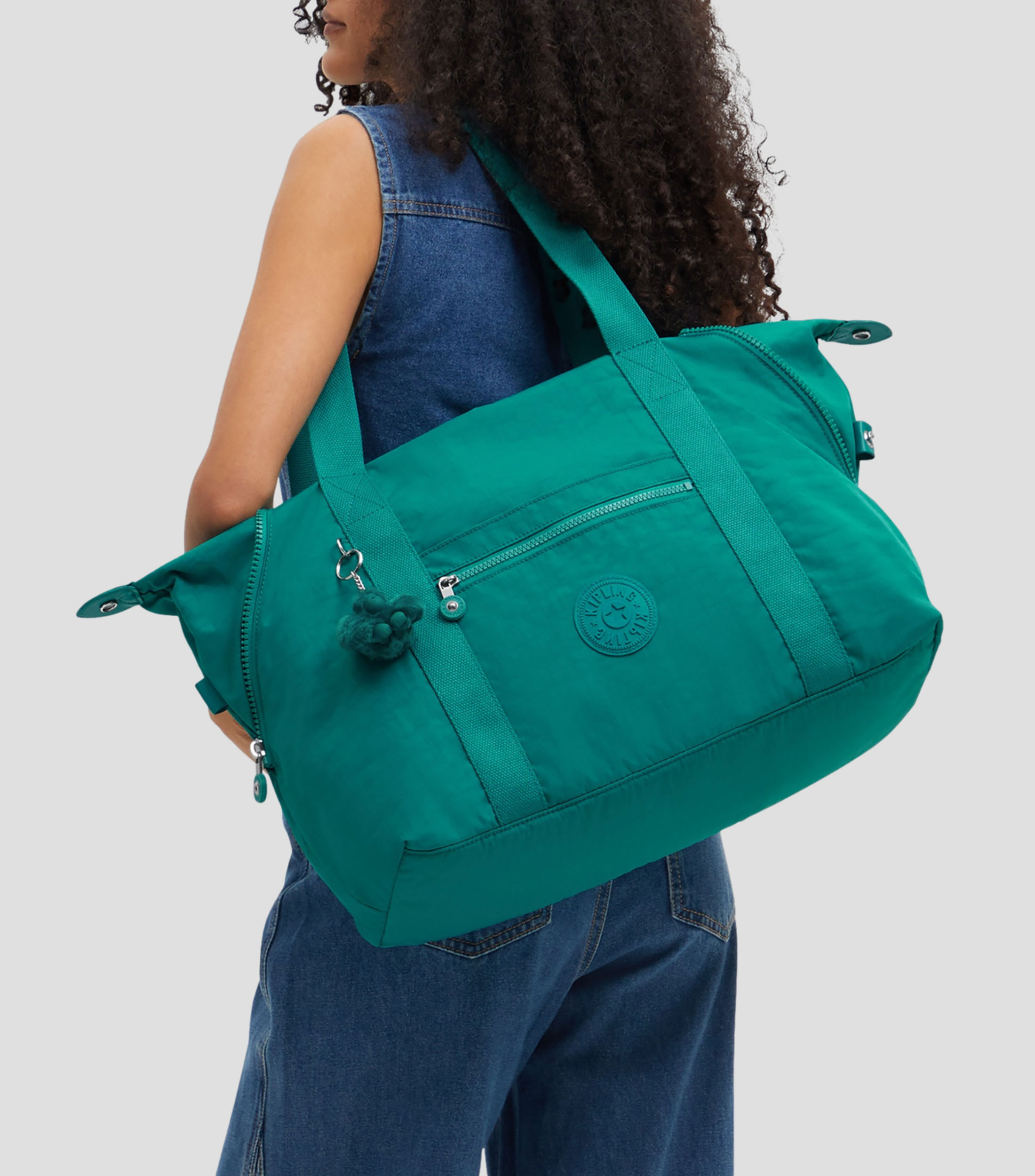 Bolsa tote verde Art Medium lisa Mujer