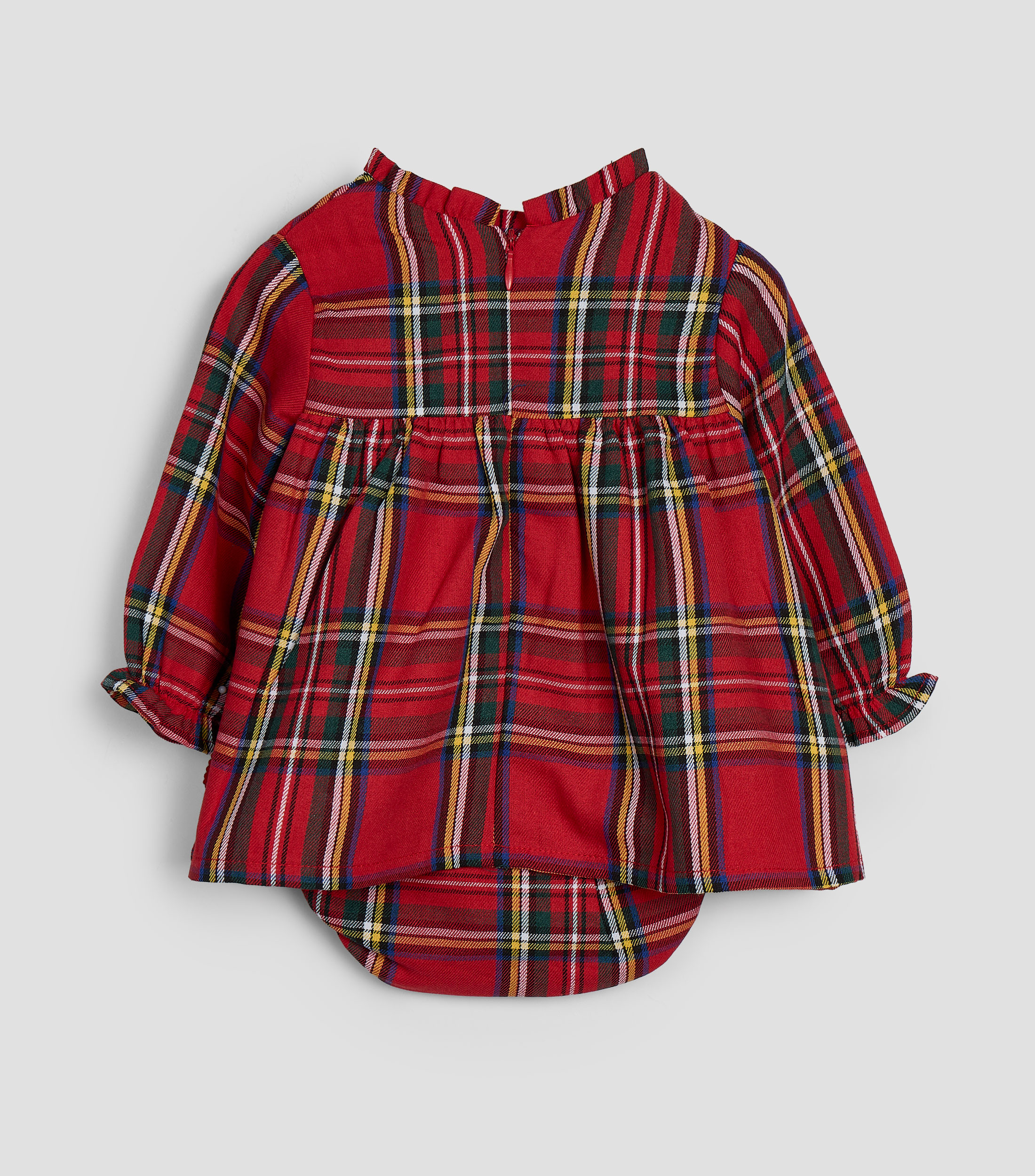 Vestido con cuadros Bebé